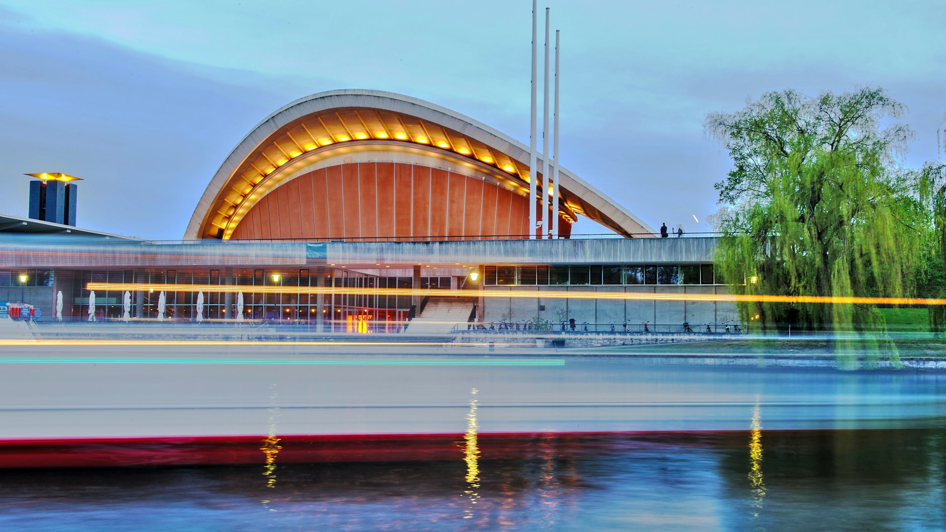 Das Haus der Kulturen der Welt in Berlin.&nbsp;