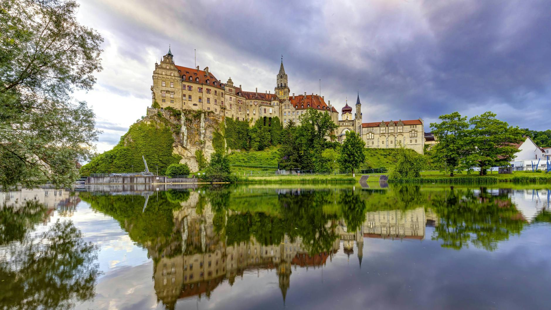Das Hohenzollernschloß in Sigmaringen (Baden-Württemberg)