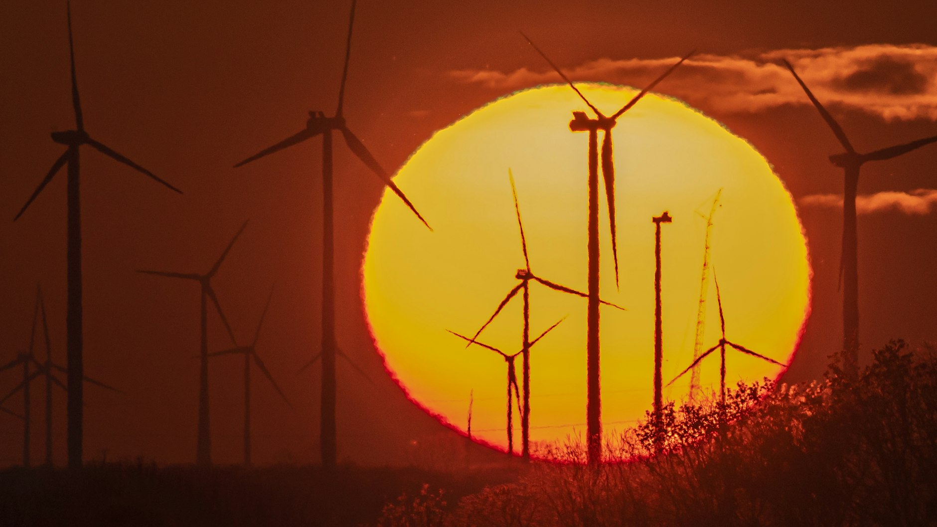 Windräder – manchem ein Dorn im Auge, aber für die Energiewende notwendig. 