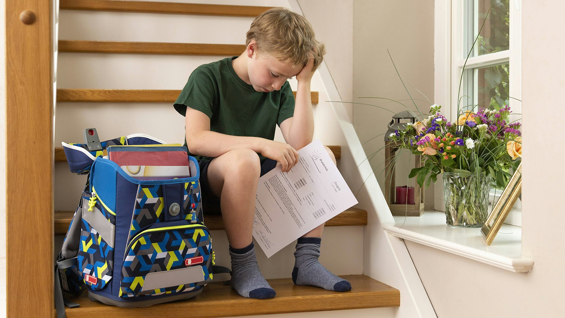 Schlechte Schulnoten sind oft ein Auslöser für Stress für Kinder und Jugendliche.
