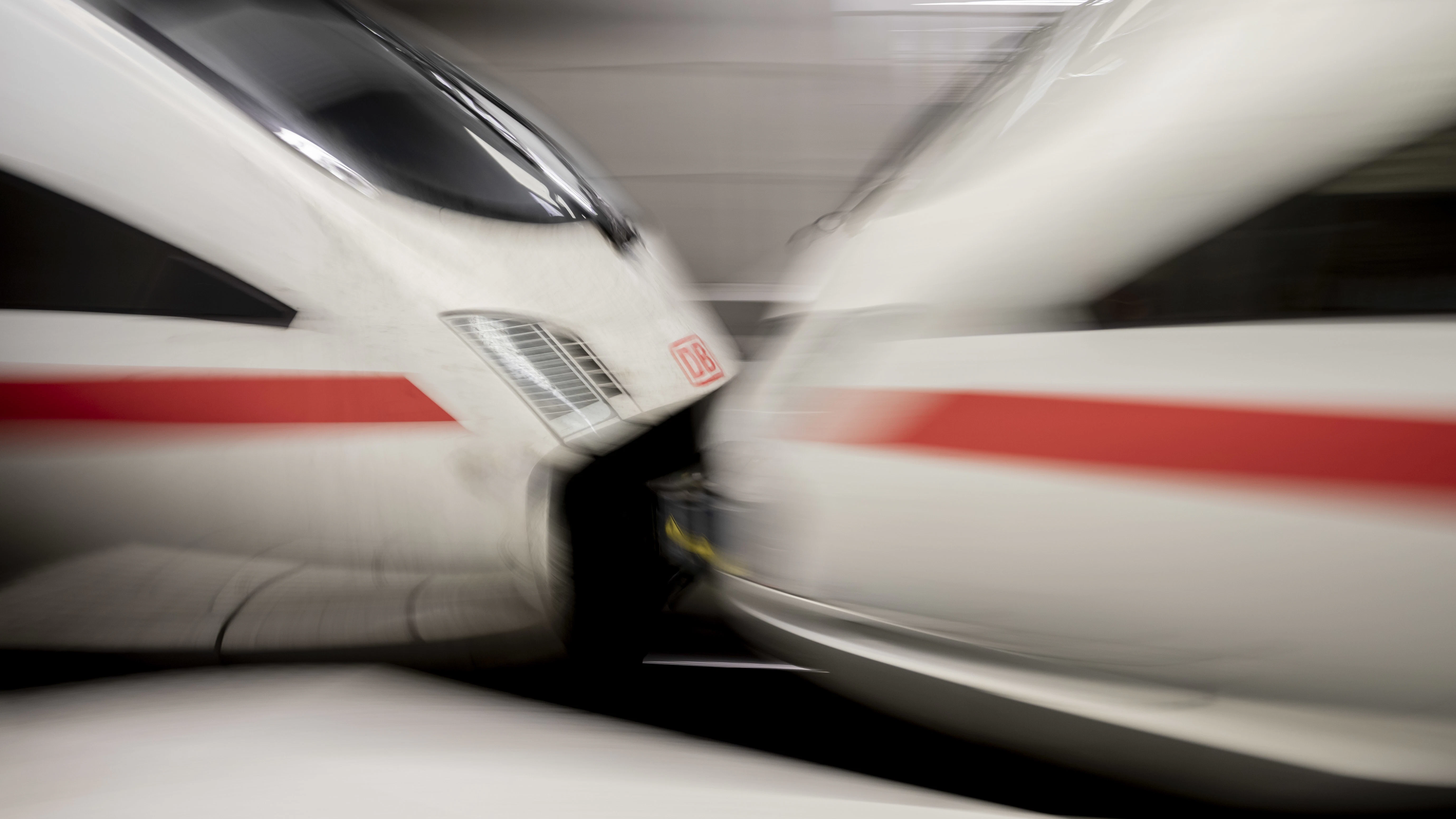 Die Deutsche Bahn.
