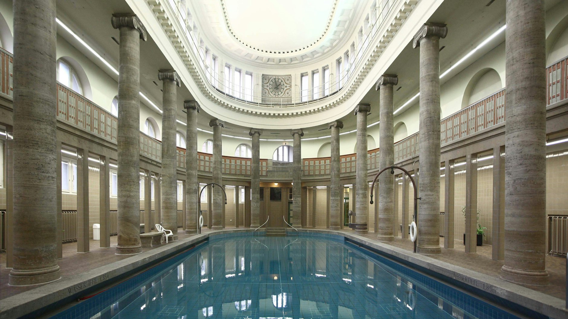 Im Jahr 2014 feierte das Stadtbad Neukölln 100-jähriges Bestehen.