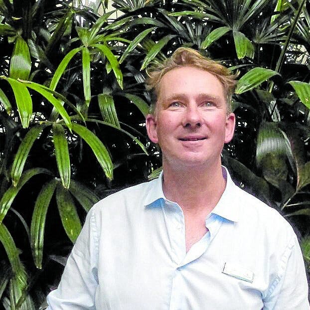 Bernd Green, der Chefgärtner.