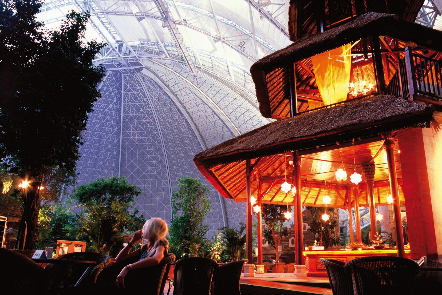 Vielfältiges Angebot im Tropical Islands.