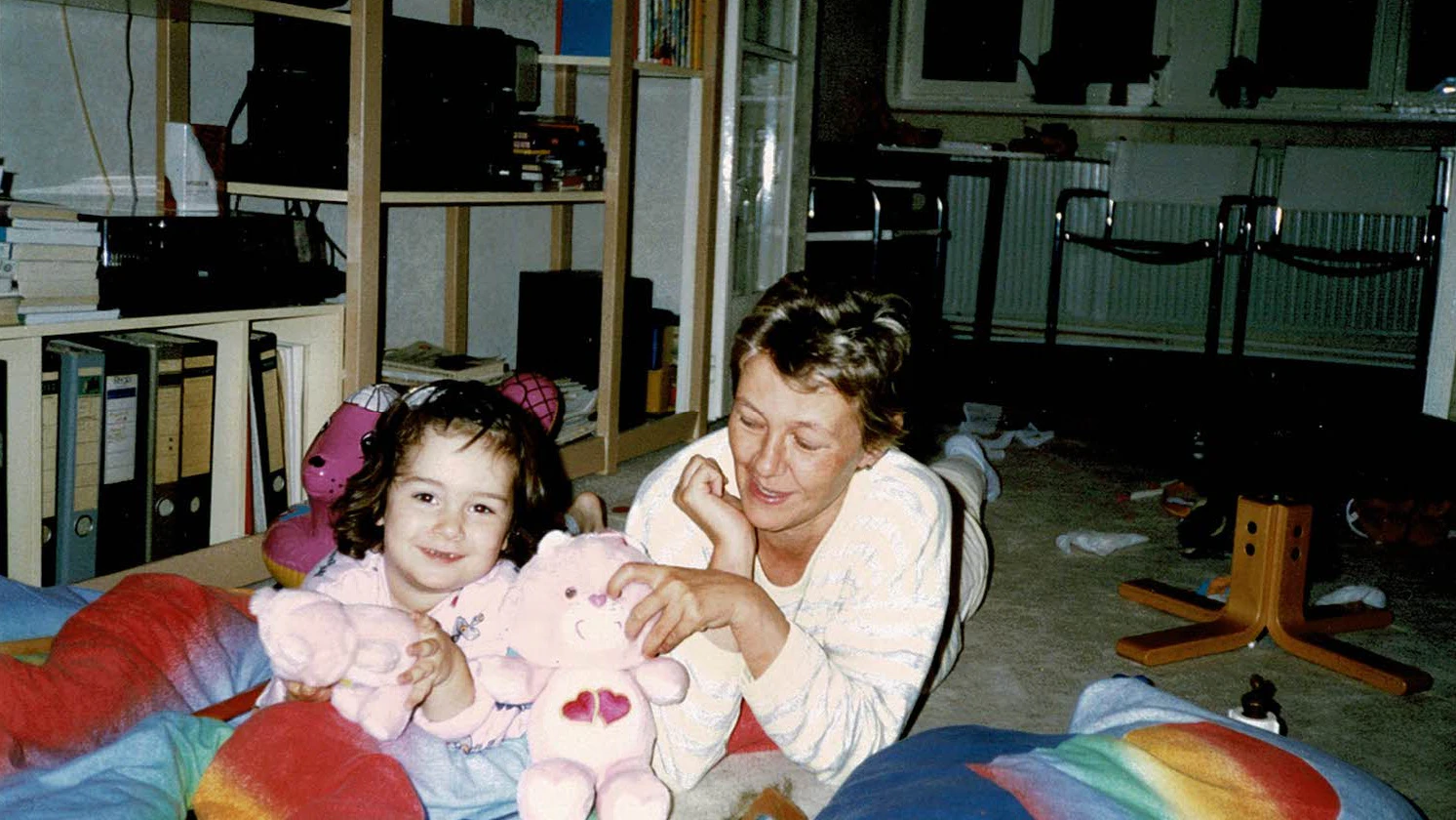 Wochenende im Paradies: Karola Szopinski mit ihrer Tante.&nbsp;