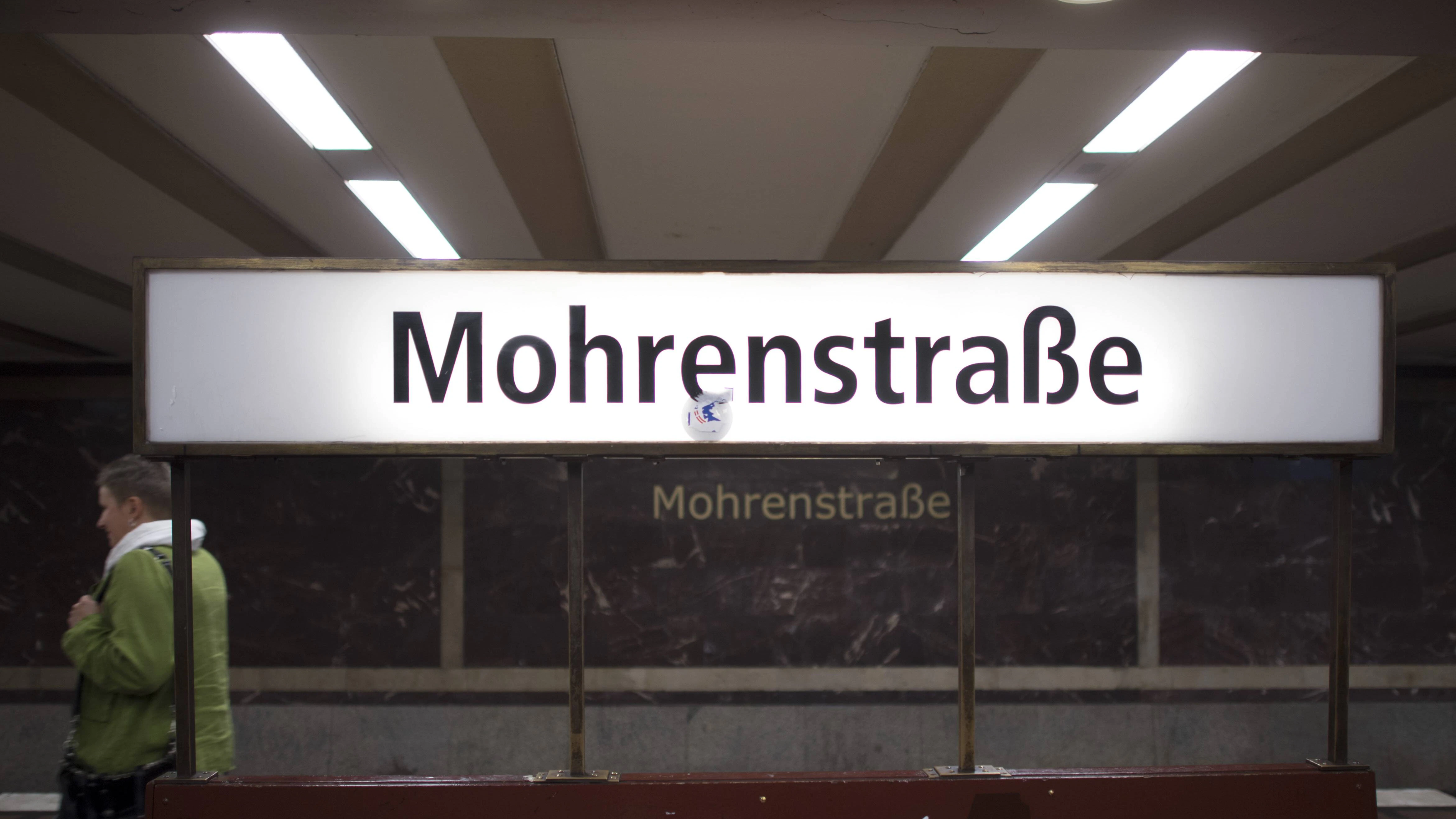 Umstrittener Straßenname.