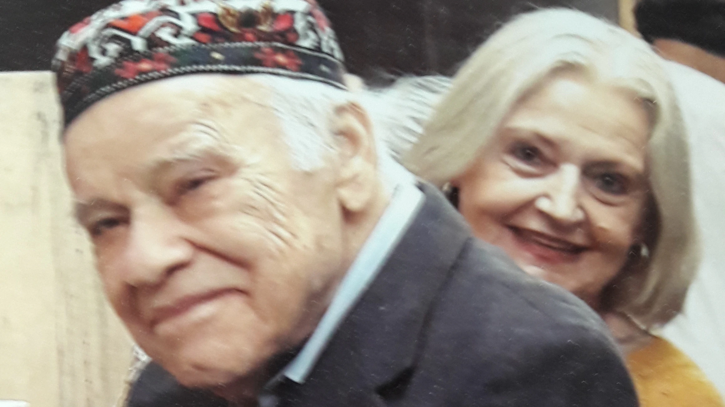 Herbert Shenkman mit seiner Ehefrau Gabi