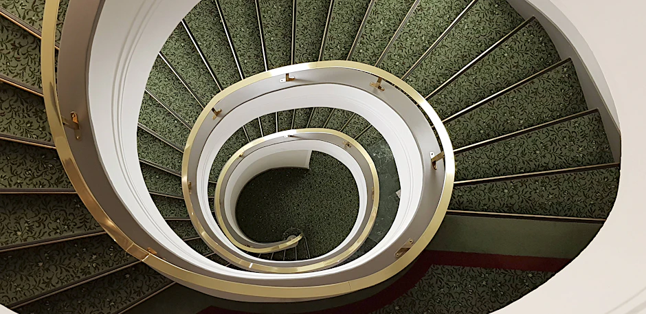 Ein Treppenhaus (Symbolbild)