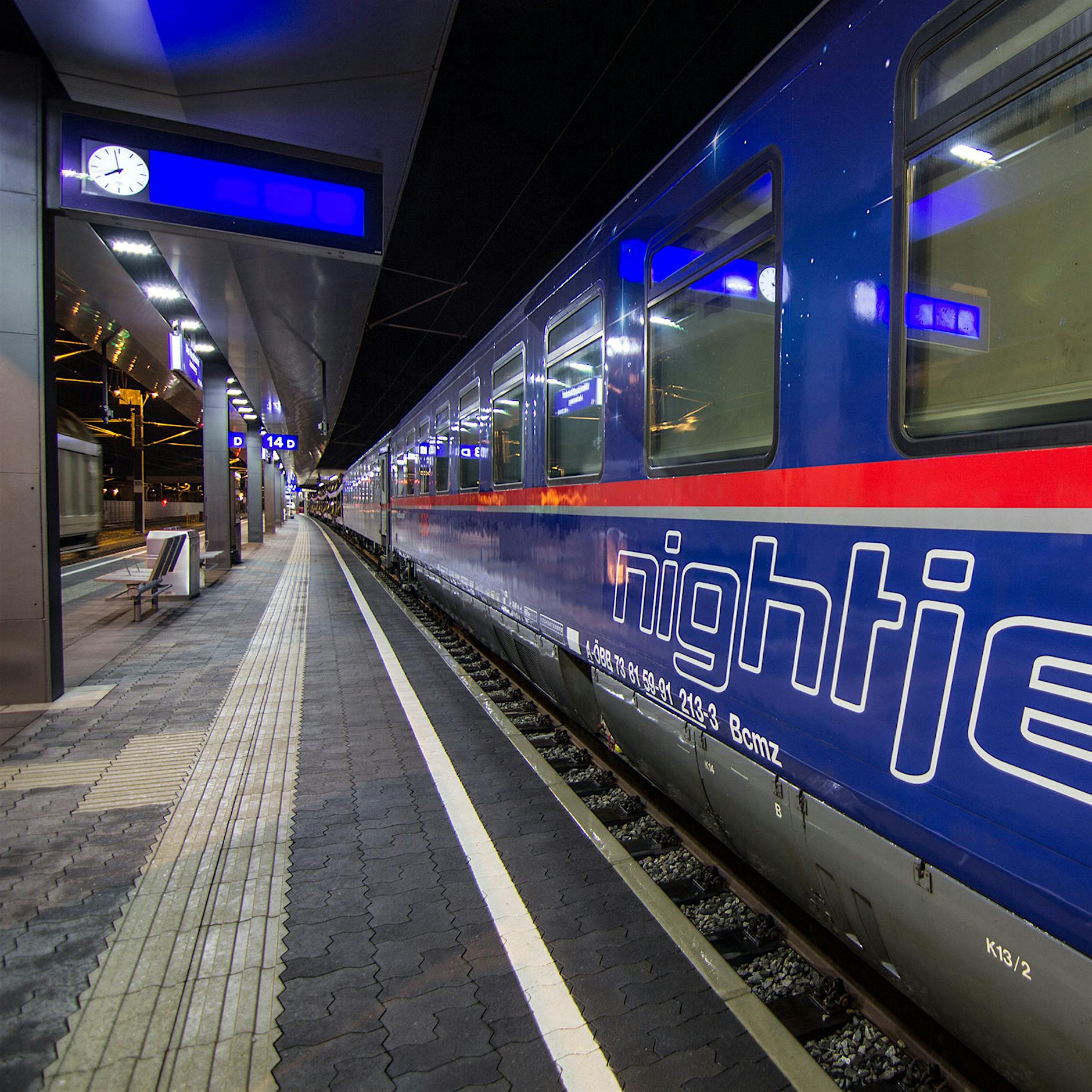 Österreichische Bundesbahn kürzt Nachtzug nach Berlin