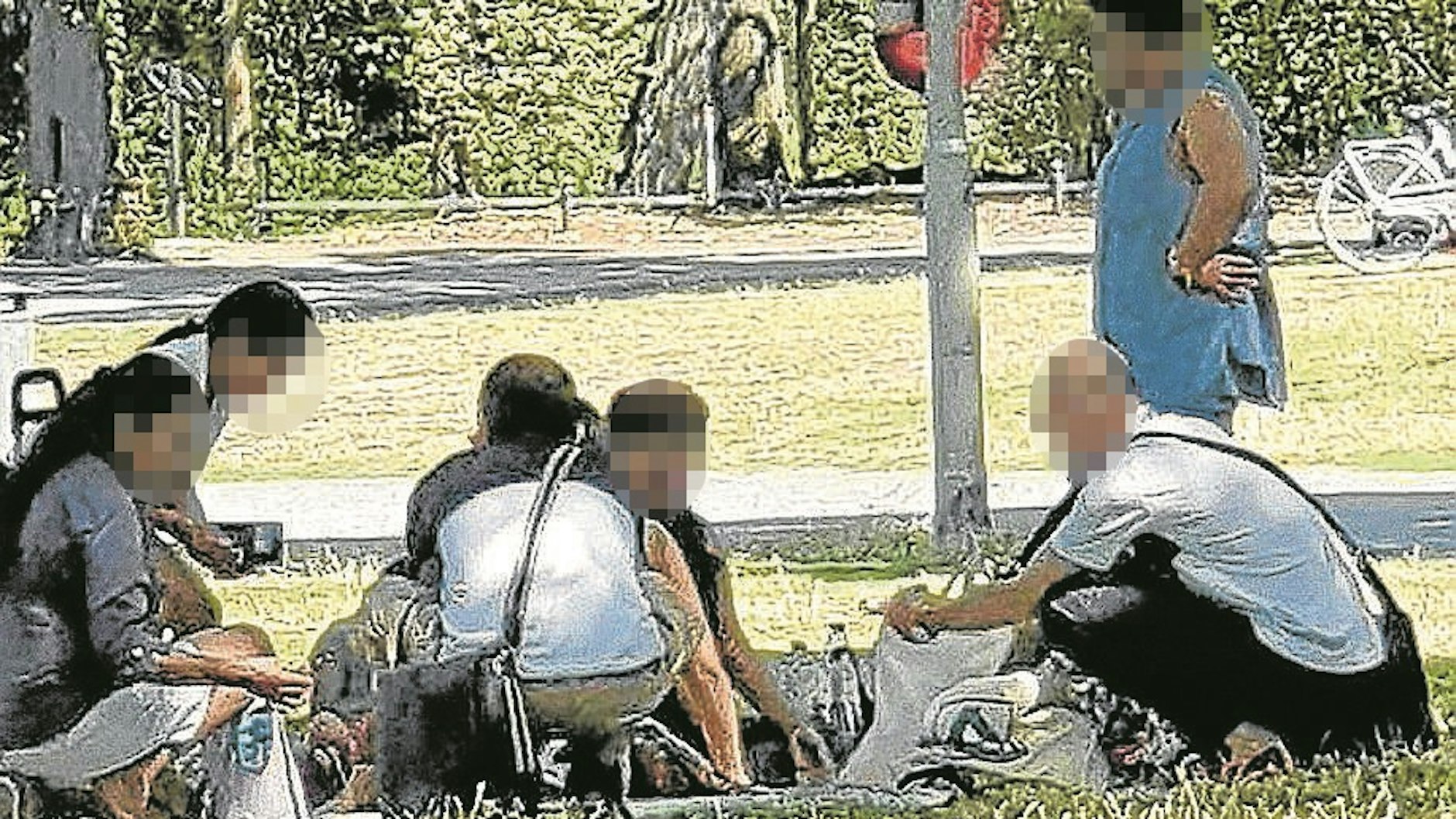 Im Sommer ist der Preußenpark in Wilmersdorf Umschlagplatz für das Diebesgut. Im Winter treffen sich Diebe und Hehler in der Umgebung