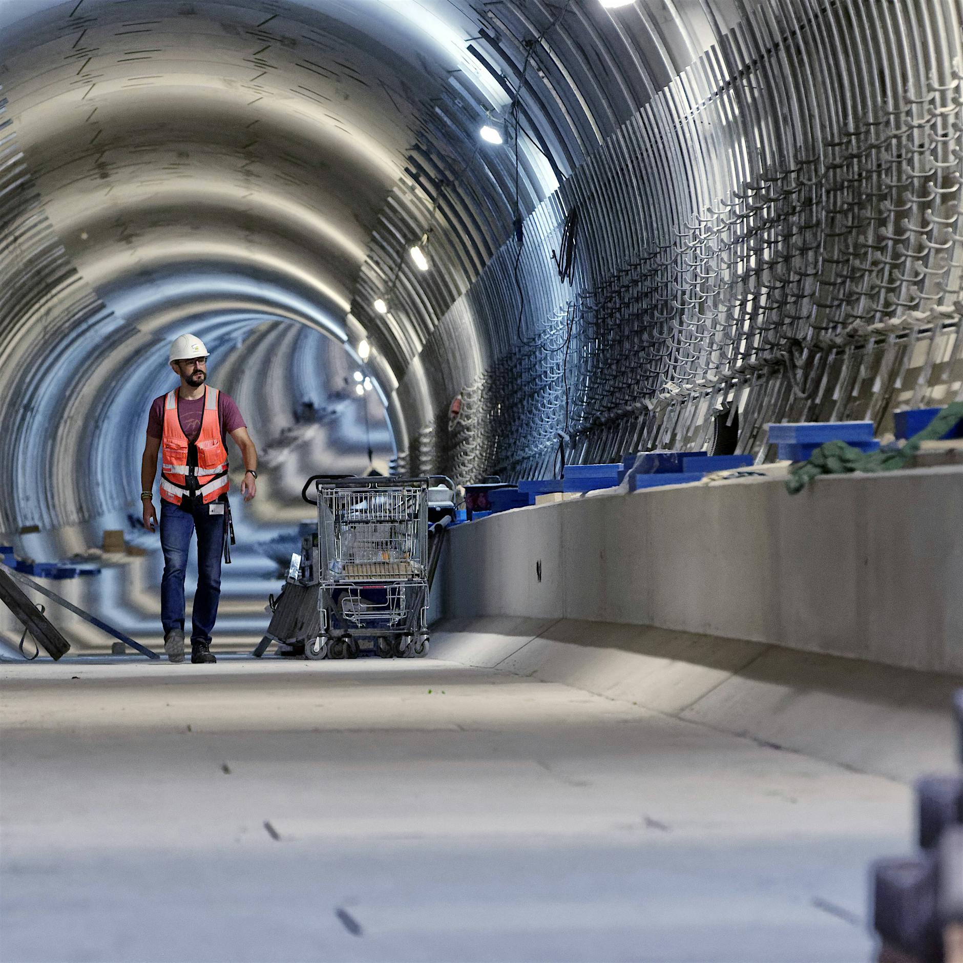 Fast pünktlich, kaum teurer: Der Countdown für die U5 läuft