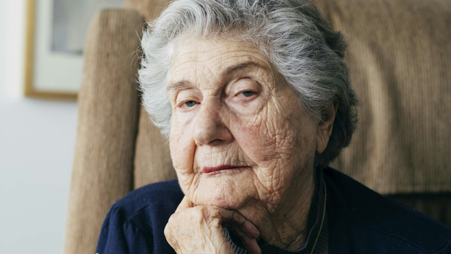 „Als die Tränen zurückkamen, war ich der glücklichste Mensch der Welt.“ Regina Steinitz, 89,  in Tel Aviv.