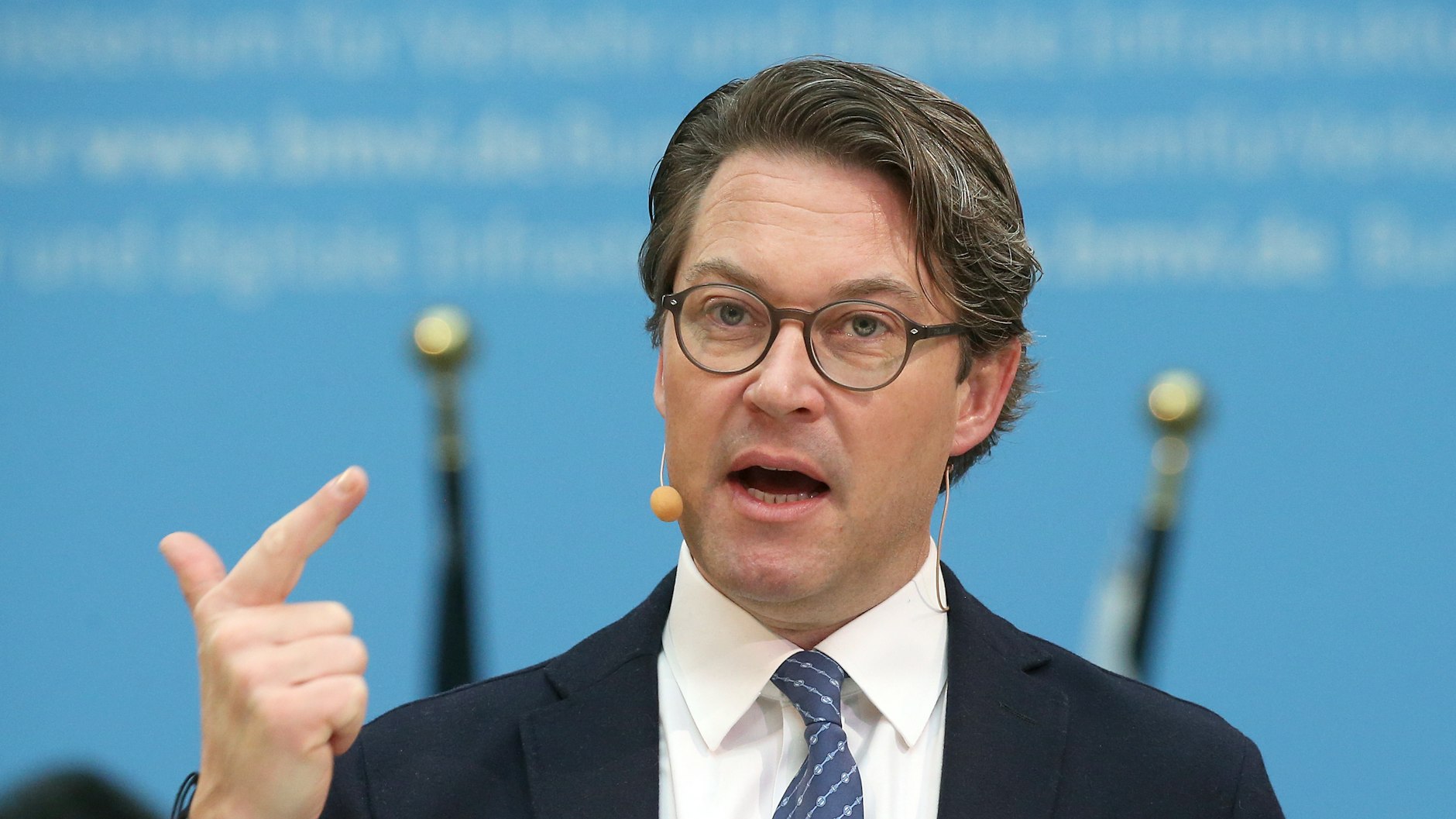 Verkehrsminister Andreas Scheuer (CSU).&nbsp;