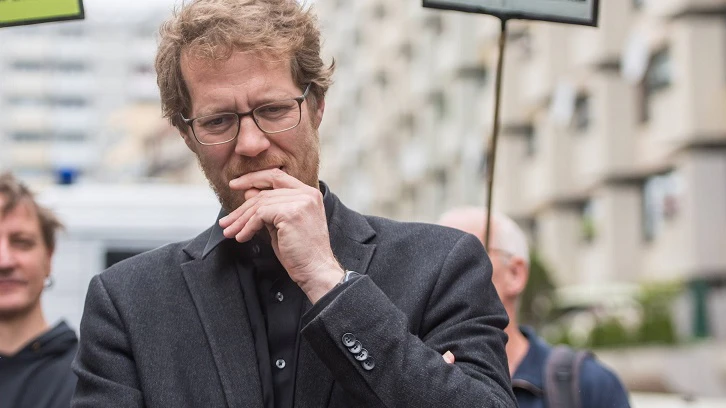 Baustadtrat Florian Schmidt,&nbsp; Grüne.&nbsp;