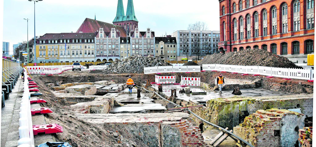 Ausgrabungen in Mitte: Am Anfang stand die Holzhütte
