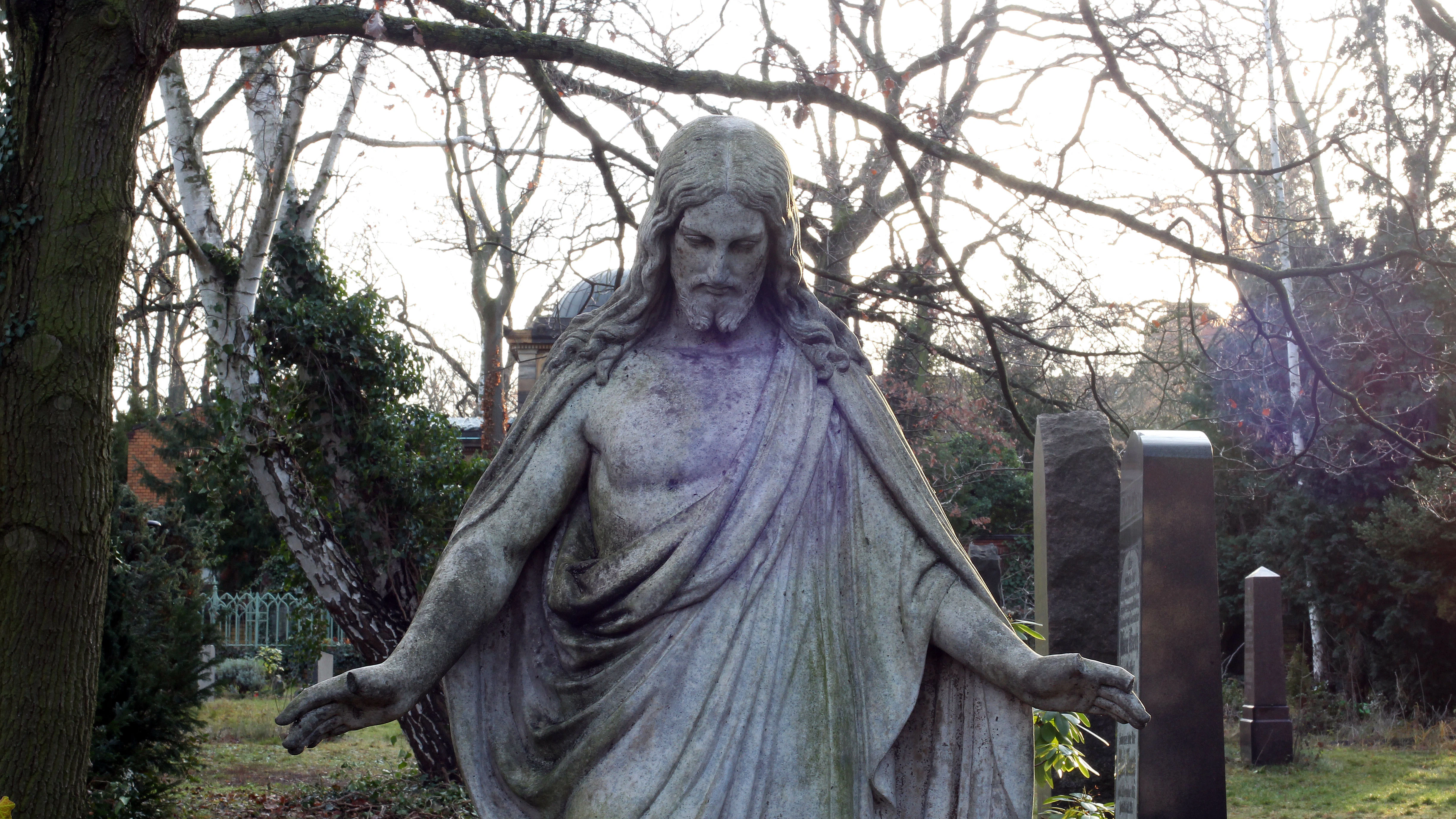 Der Friedhof auf der Bergmannstraße ist sehr bekannt.&nbsp;