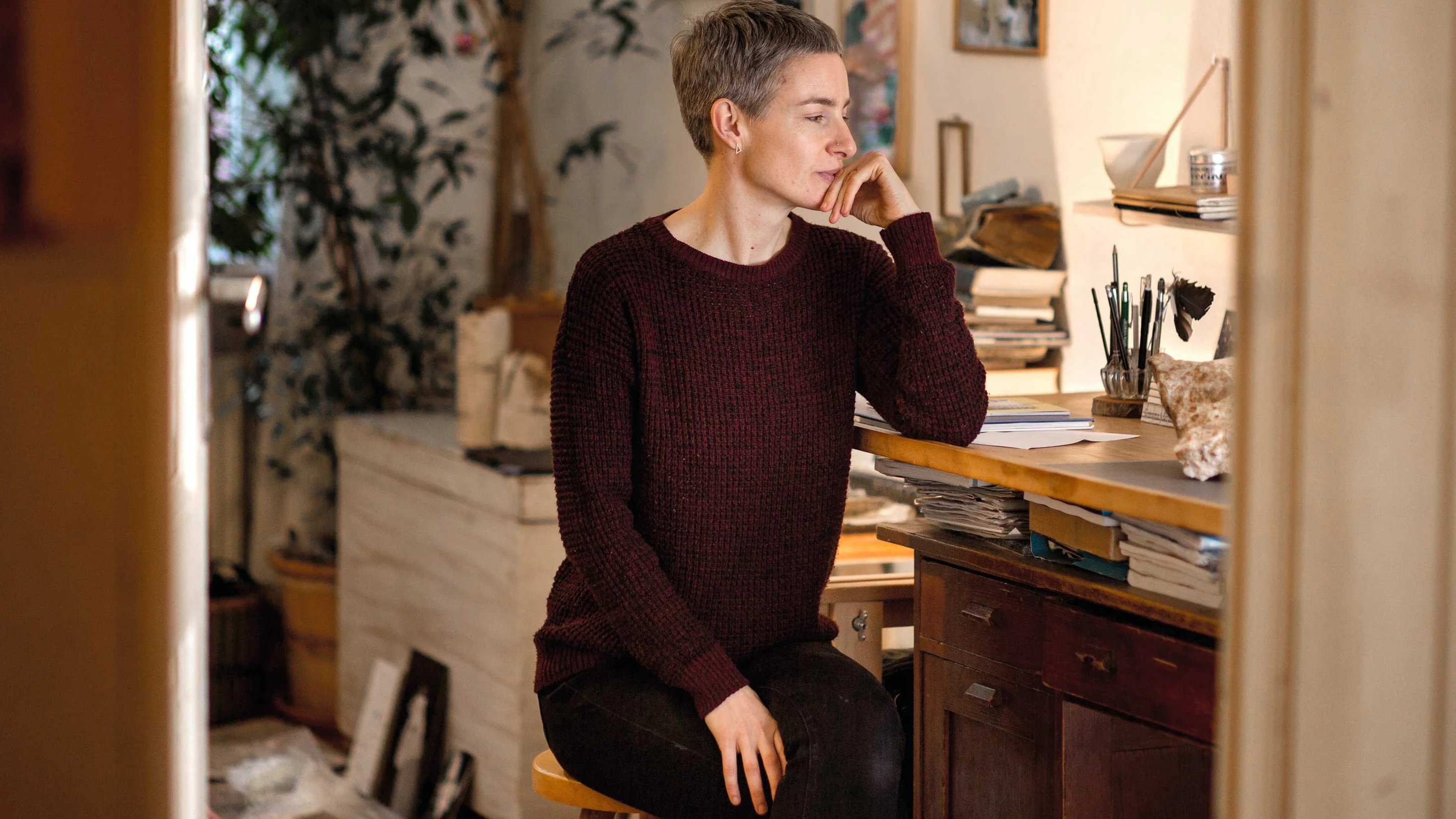 Gewann soeben  den Neuköllner Kunstpreis: Catherine Evans.