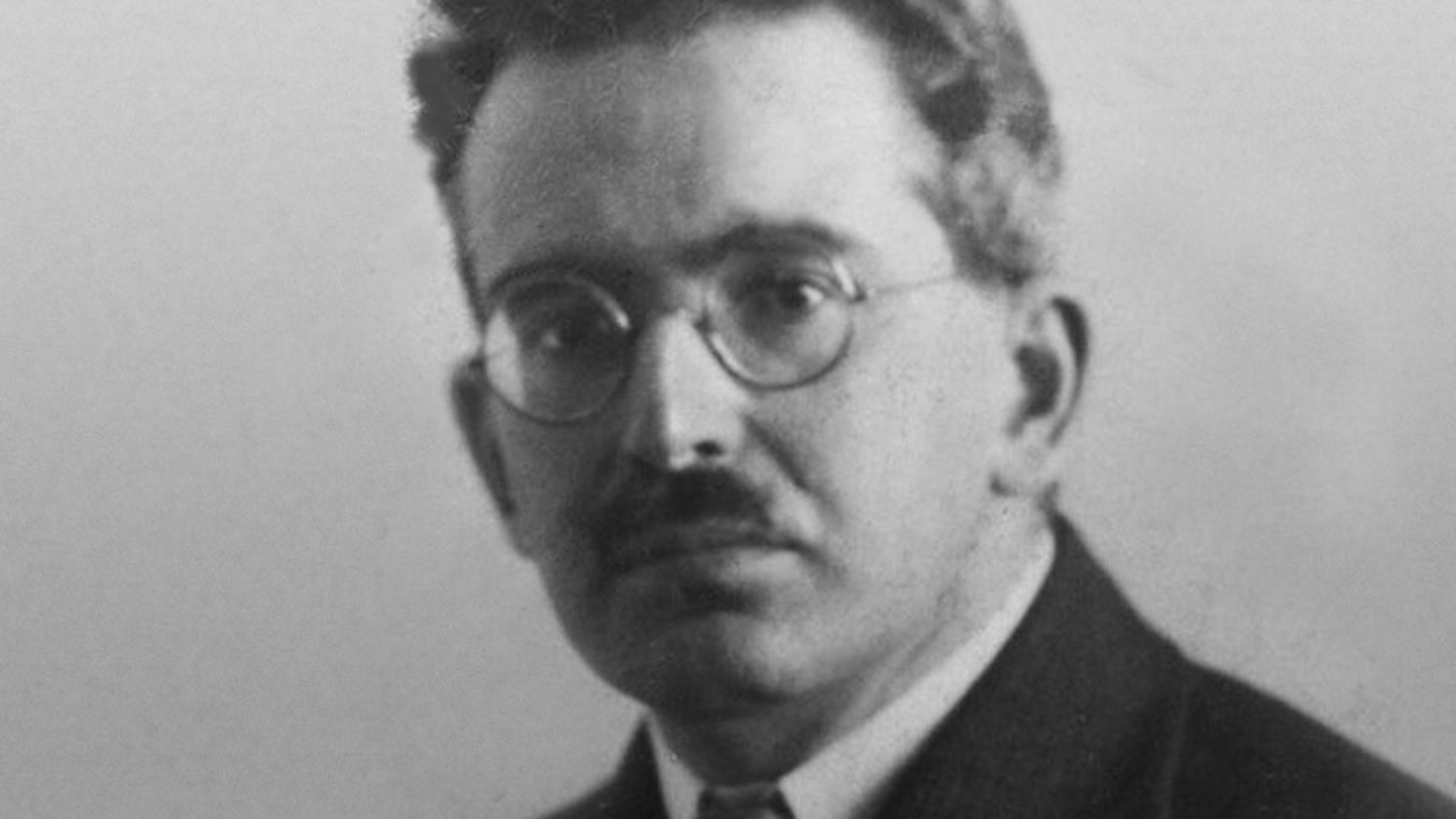 Walter Benjamin auf einem Passbild aus dem Jahr 1928