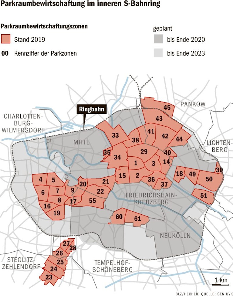 Berliner Senat Will Anwohner Parken Deutlich Teurer Machen