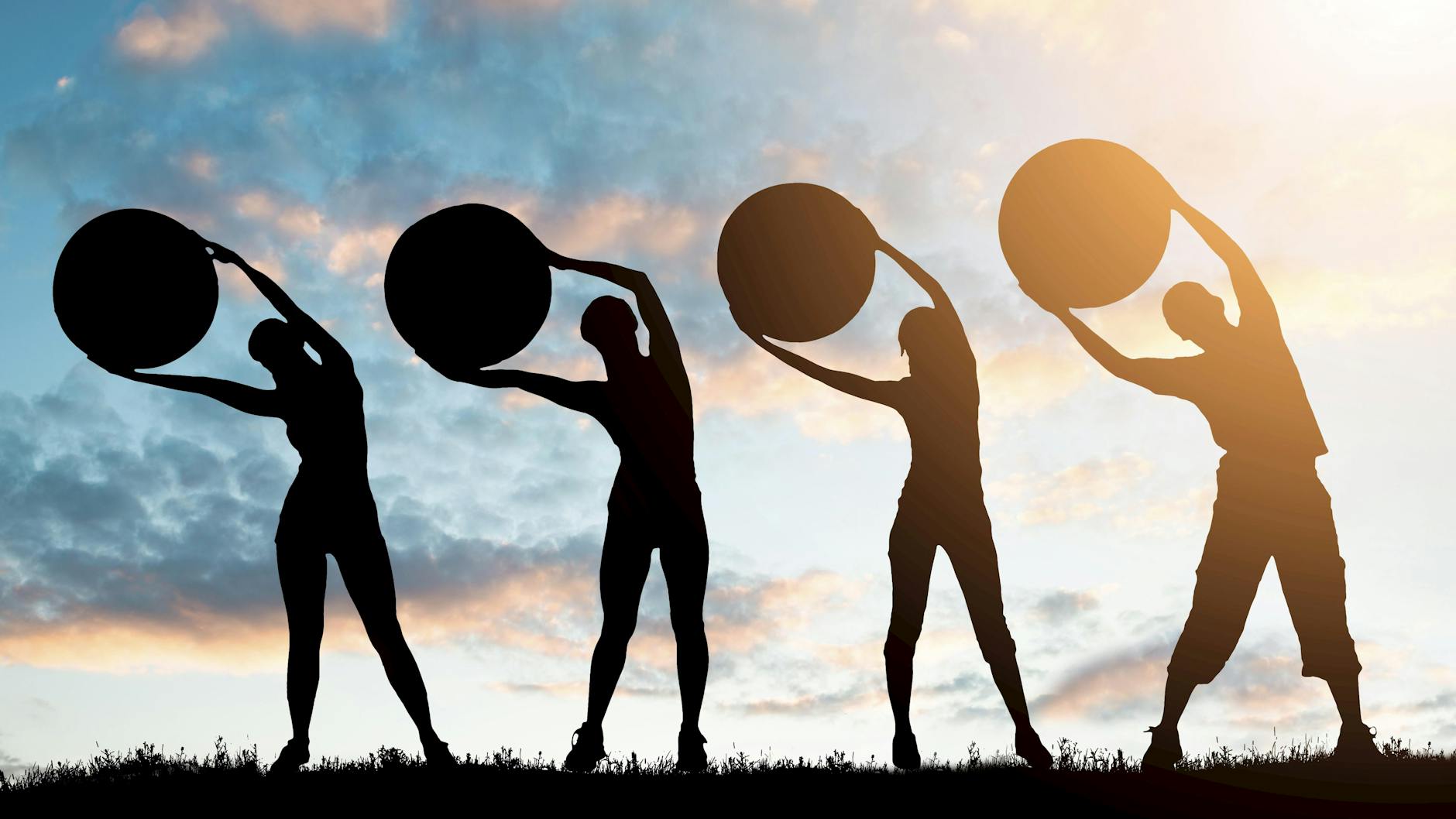 Immer um die Hüfte kreisen: Sport tut gut und es unterstützt auch bei der Krebsbehandlung.