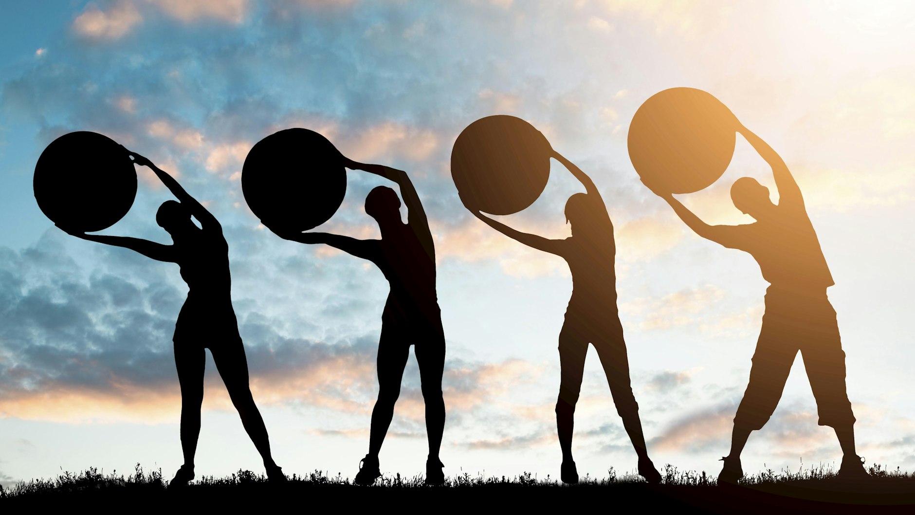 Immer um die Hüfte kreisen: Sport tut gut und es unterstützt auch bei der Krebsbehandlung.