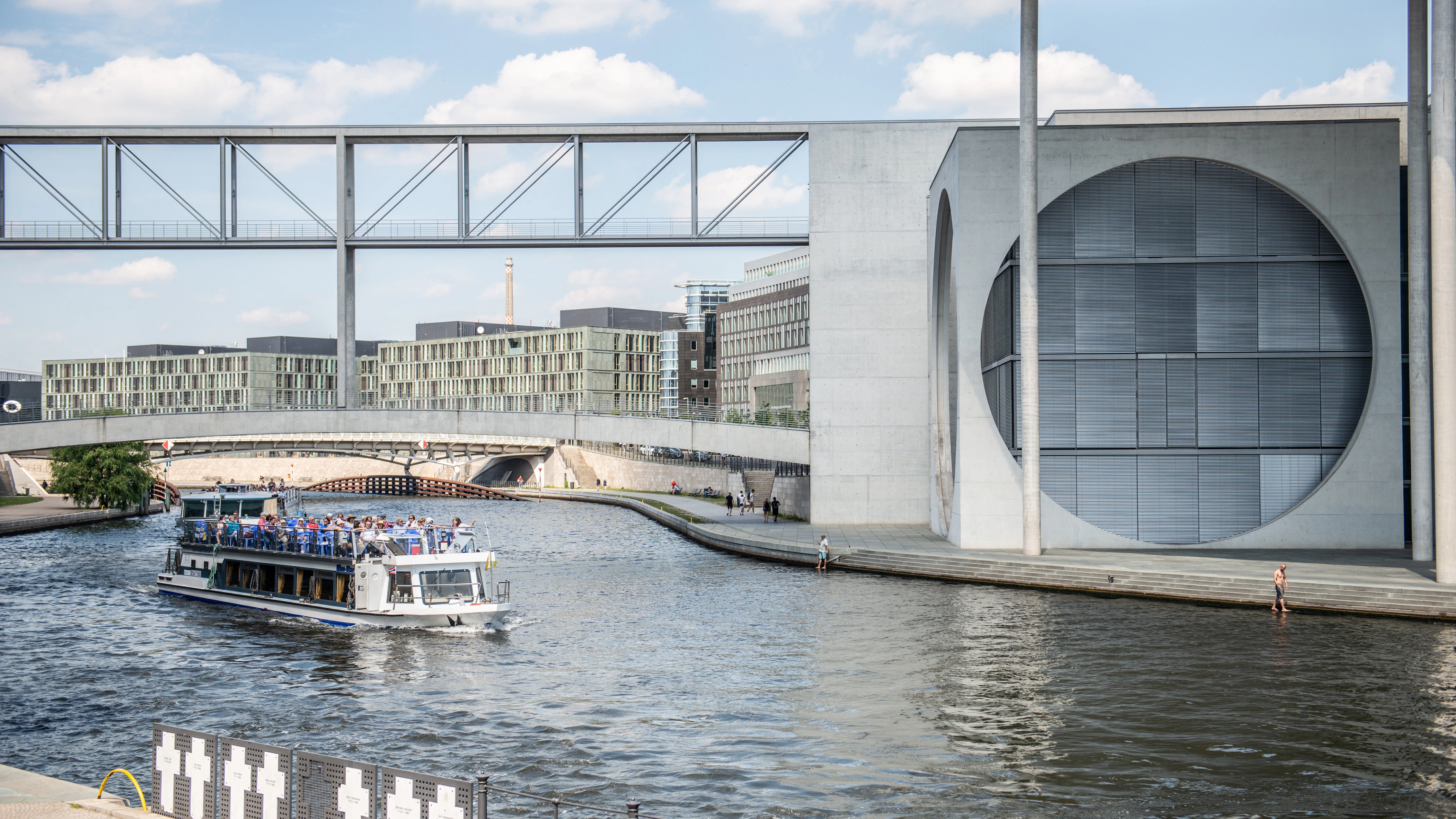 Das Regierungsviertel in Berlin