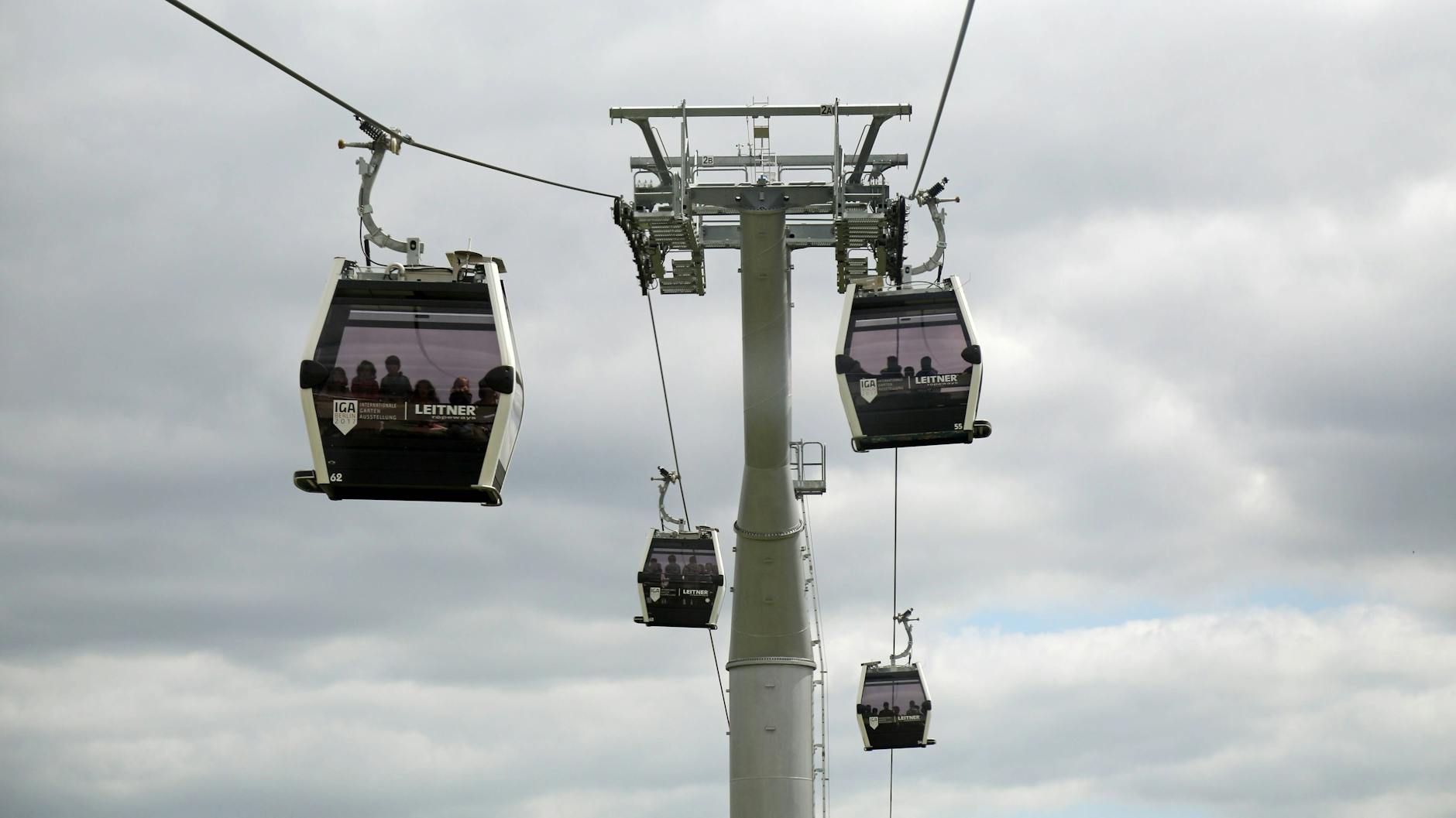 Wie bei der IGA in Marzahn: Nun soll eine Seilbahn zum Müggelturm schweben.