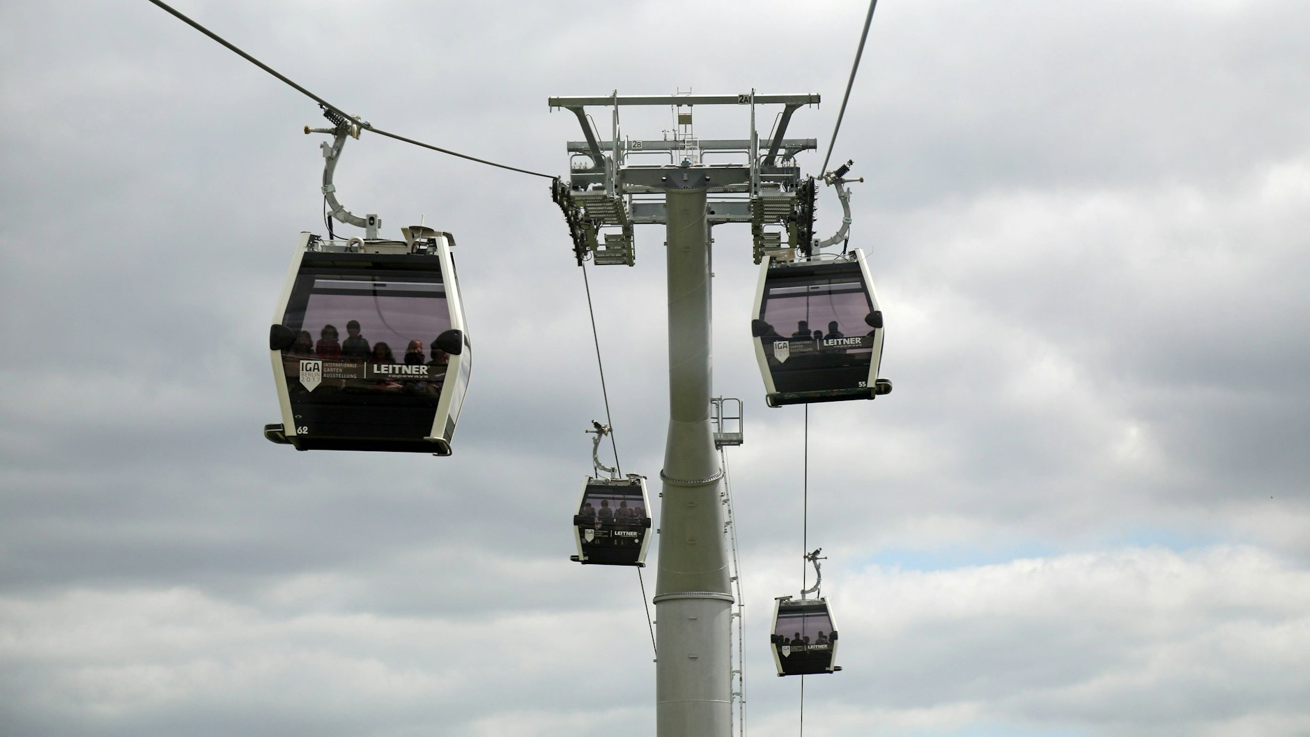 Wie bei der IGA in Marzahn: Nun soll eine Seilbahn  zum Müggelturm schweben.
