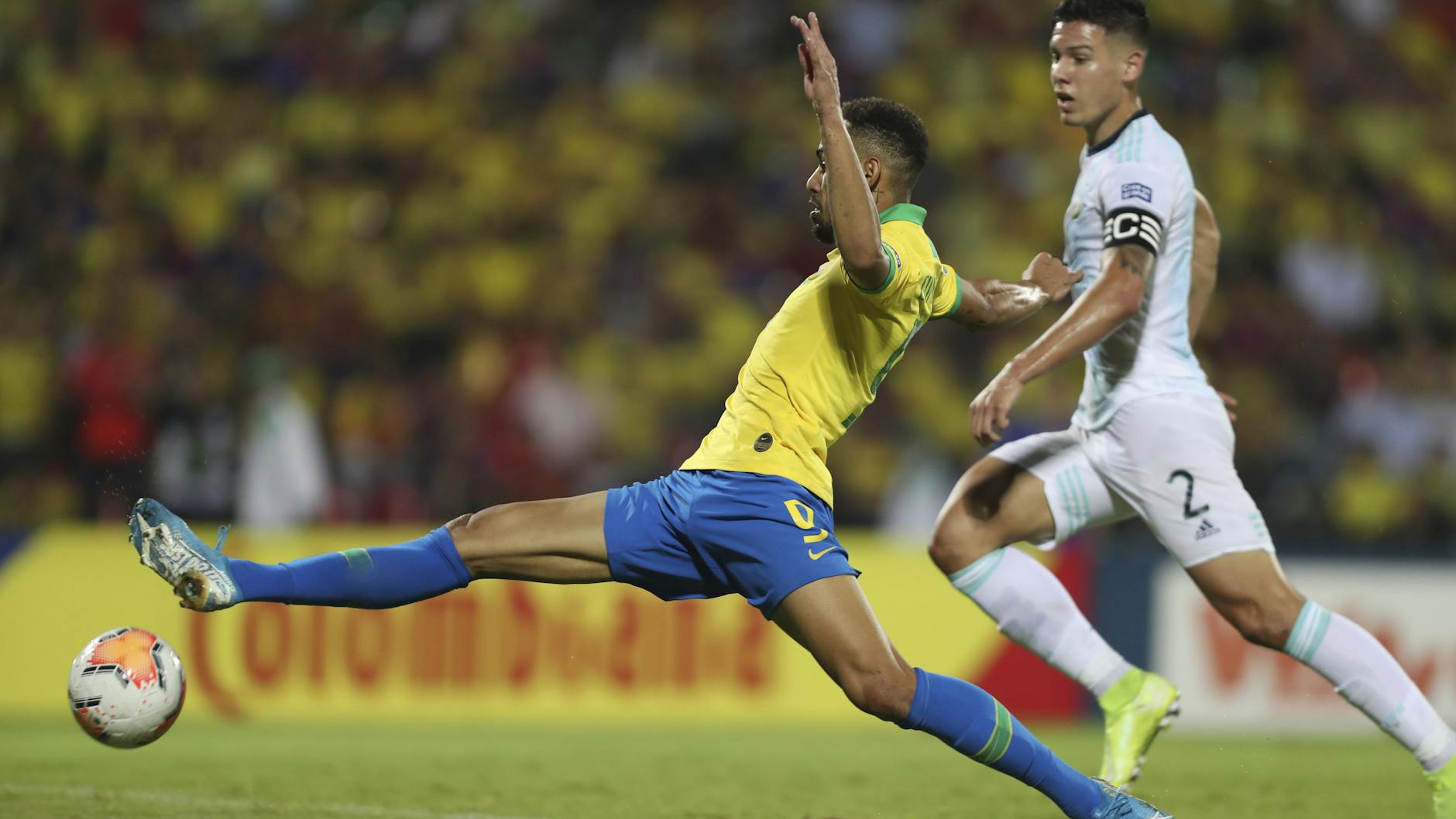 Herthas Winterzugang Cunha weist im Trikot der brasilianischen Nationalmannschaft eine beachtliche Bilanz auf.