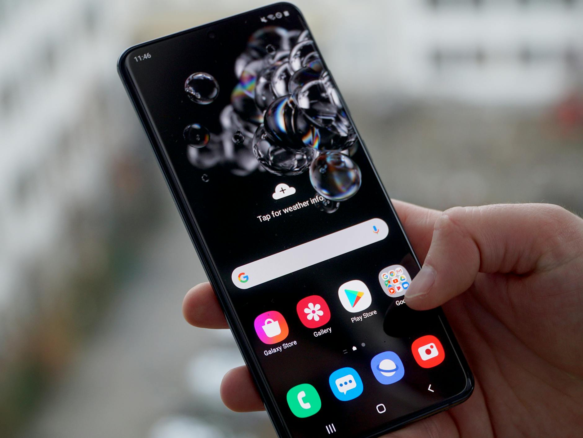 Auf den neuen Samsung-Galaxy-S20-Smartphones ist Googles Android 10 installiert.