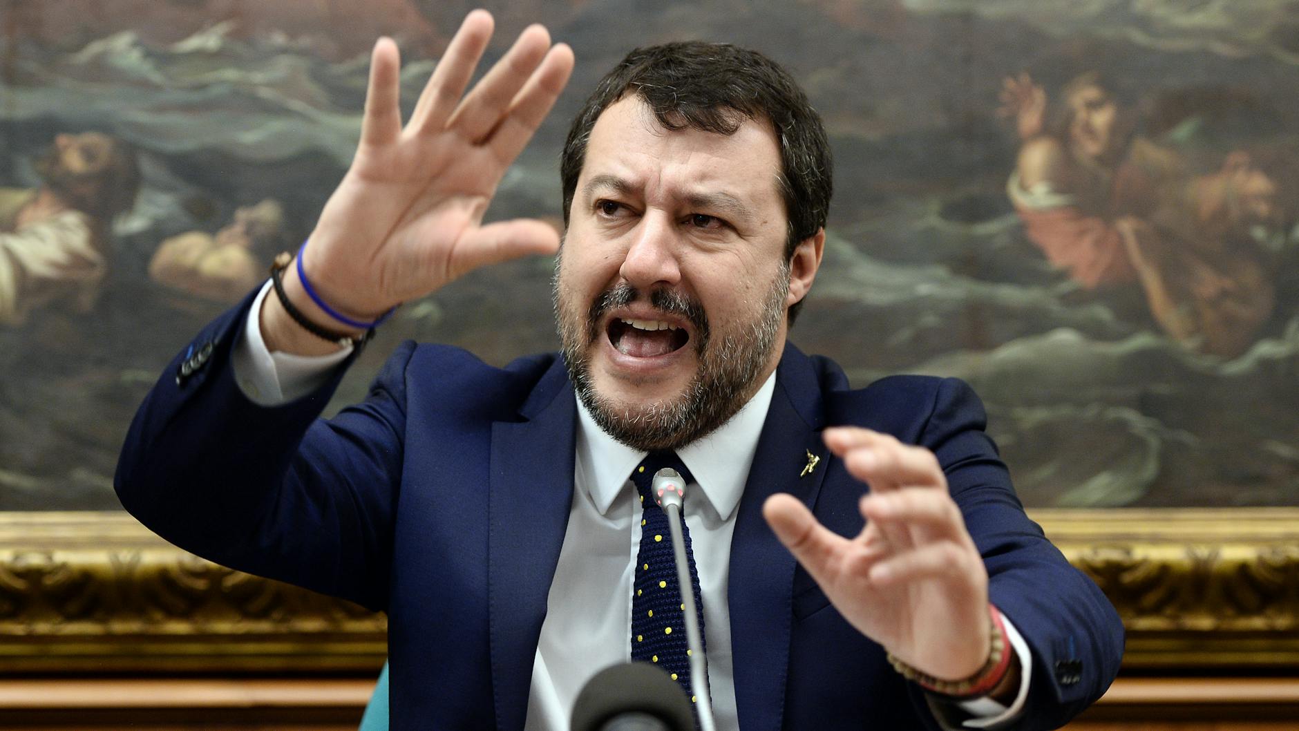 Italiens Ex-Innenminister Matteo Salvini.