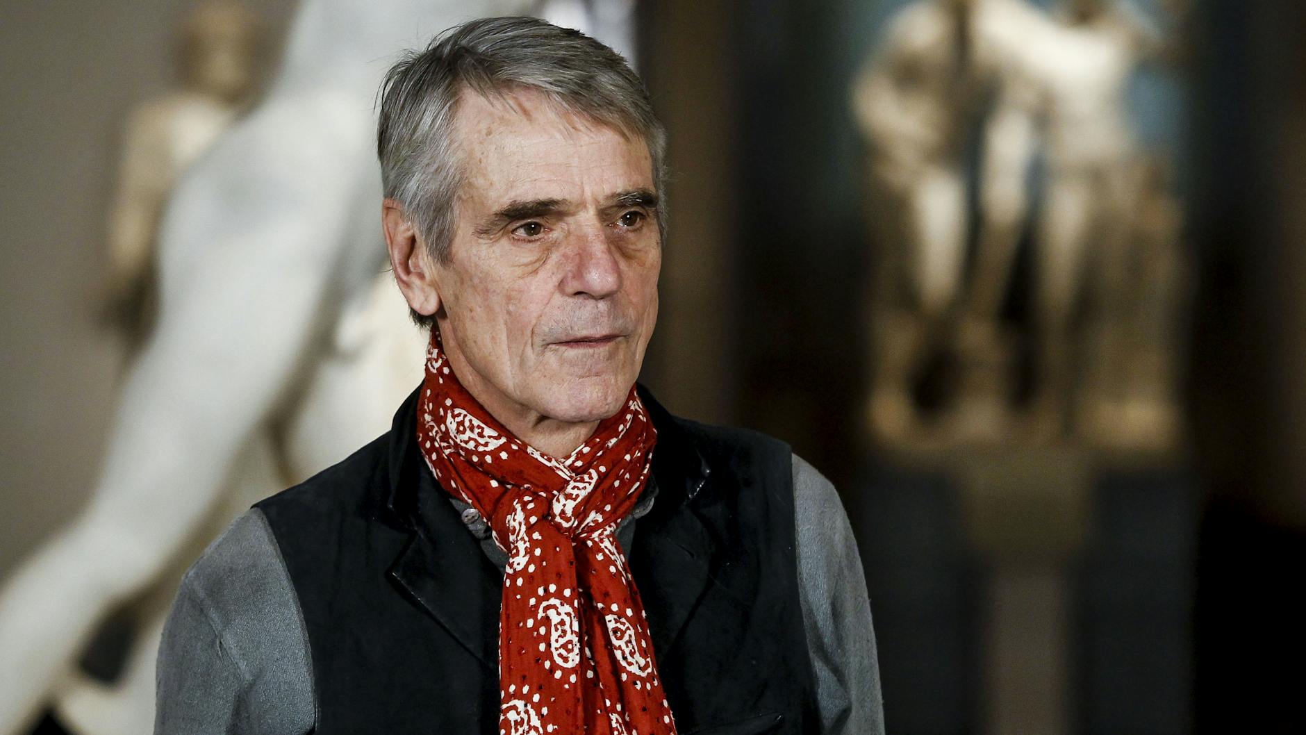 Der Jury-Präsident Jeremy Irons. 