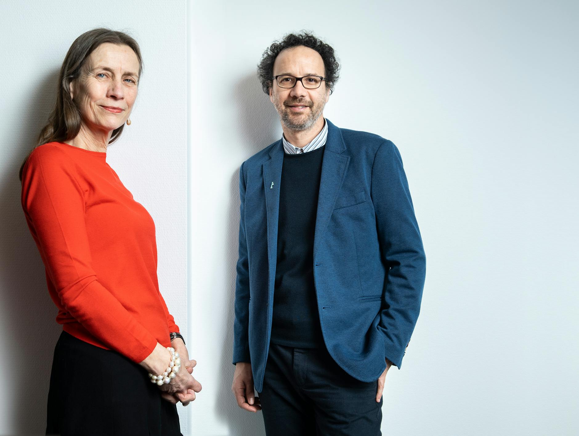 Mariette Rissenbeek und Carlo Chatrian. 