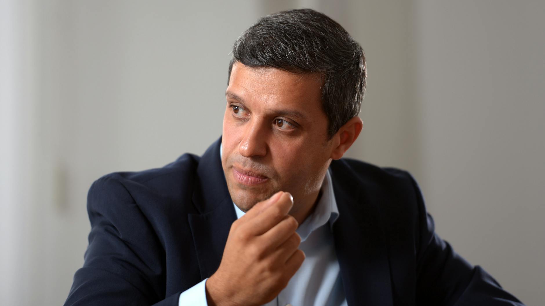 Starker Mann mit starken Worten: SPD-Fraktionschef Raed Saleh.