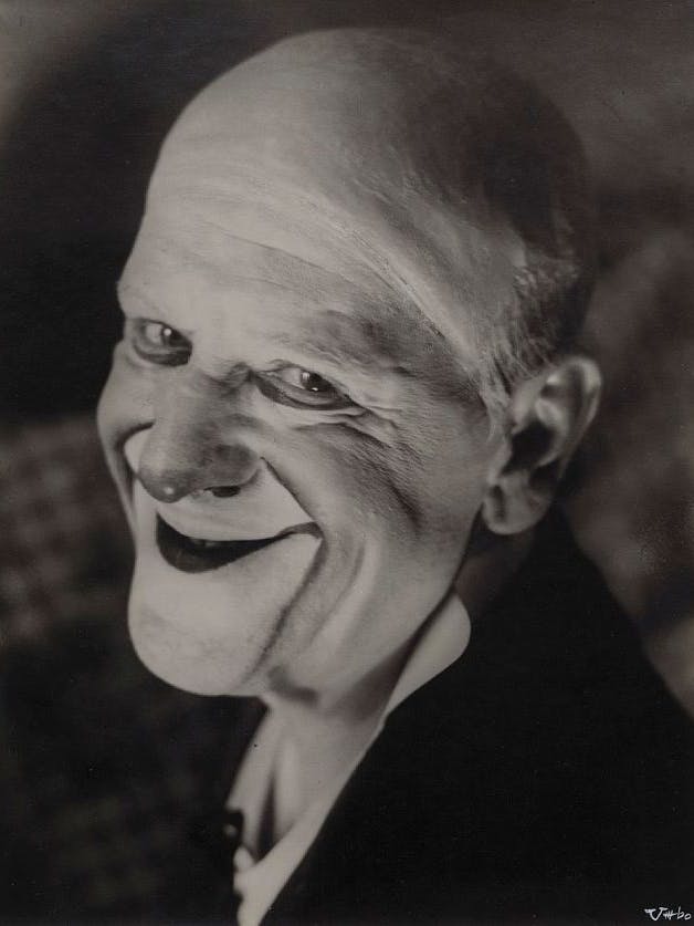 o.T. aus „Dr.phil.h.c. Grock“, 1928/29, Sprengel-Museum. 