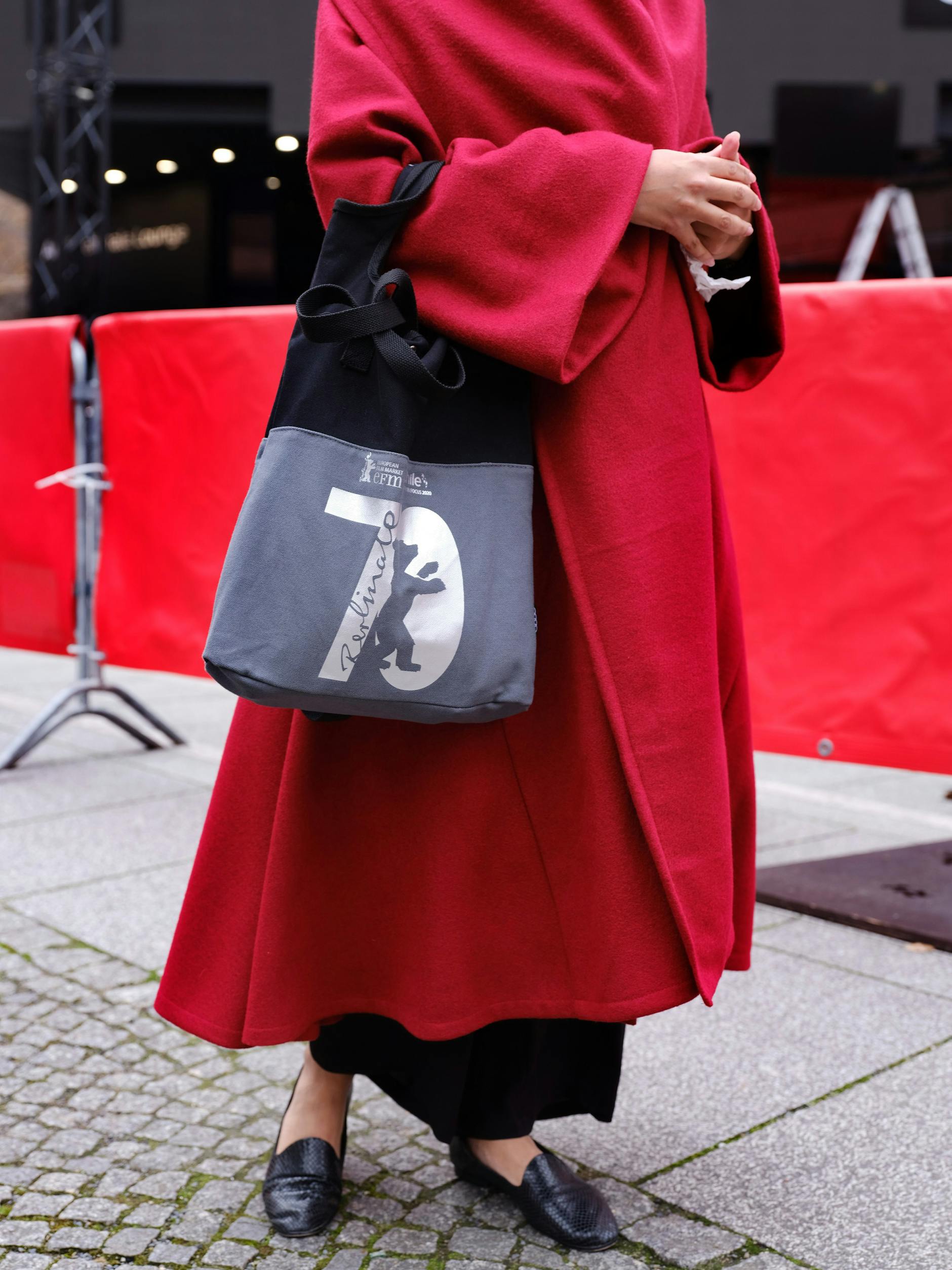 Die Berlinale-Tasche lässt sich gut kombinieren.