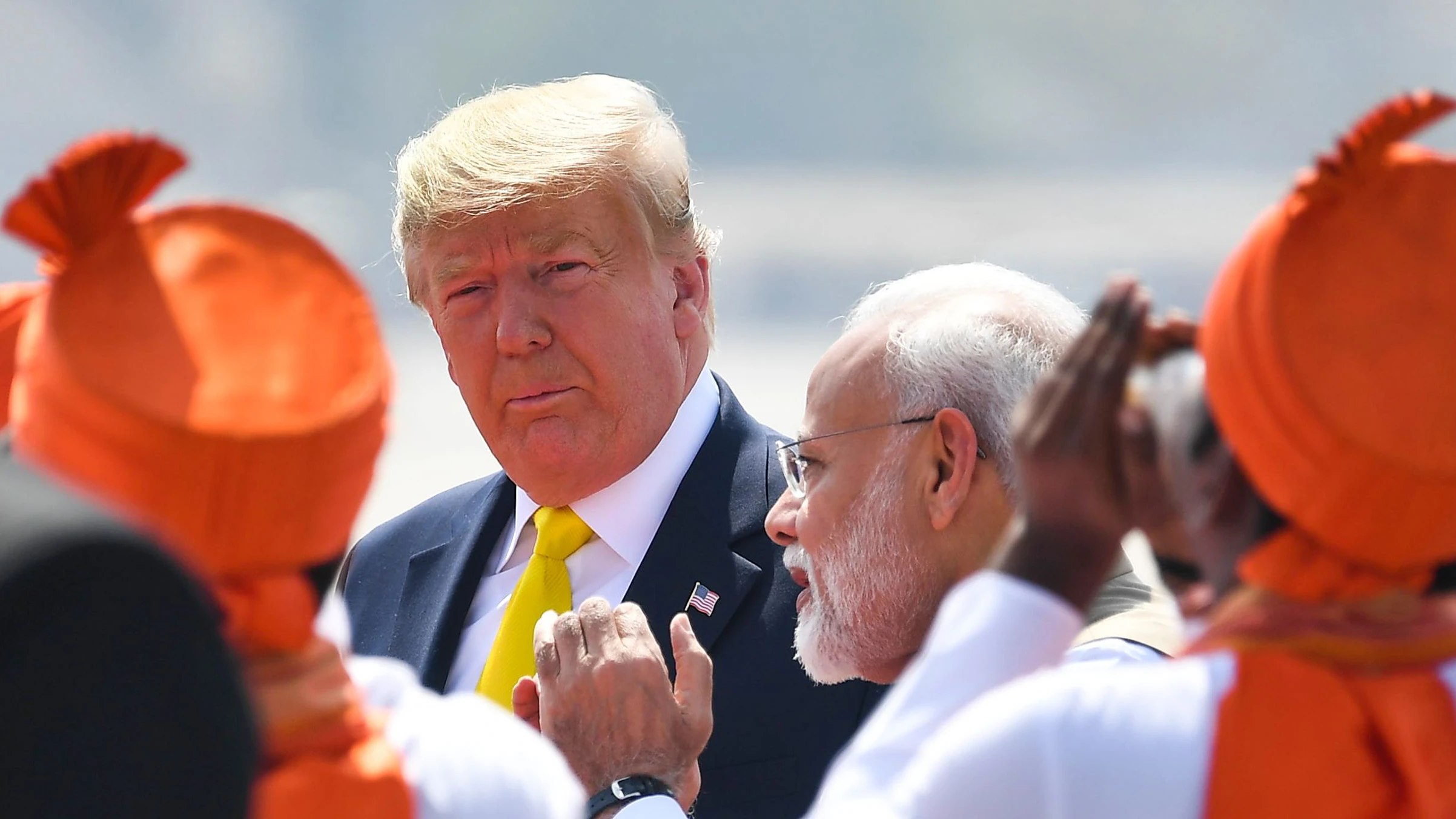 Trump in Indien: Der US-Präsident trifft auf einen selbstbewussten Verbündeten.