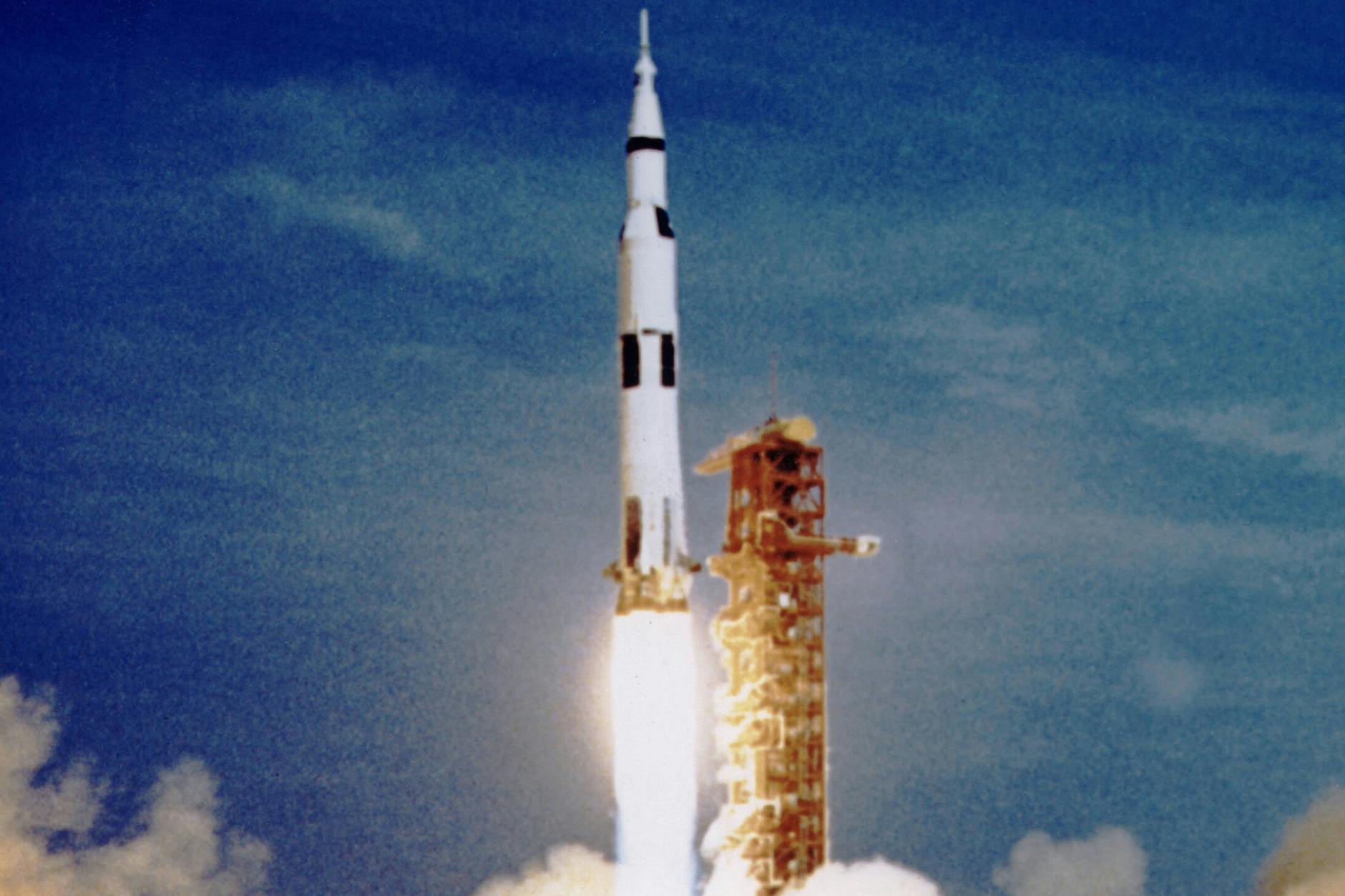 Start der Apollo-11-Mission 1969. Auch hier war Katherine Johnson mit ihren Berechnungen beteiligt.