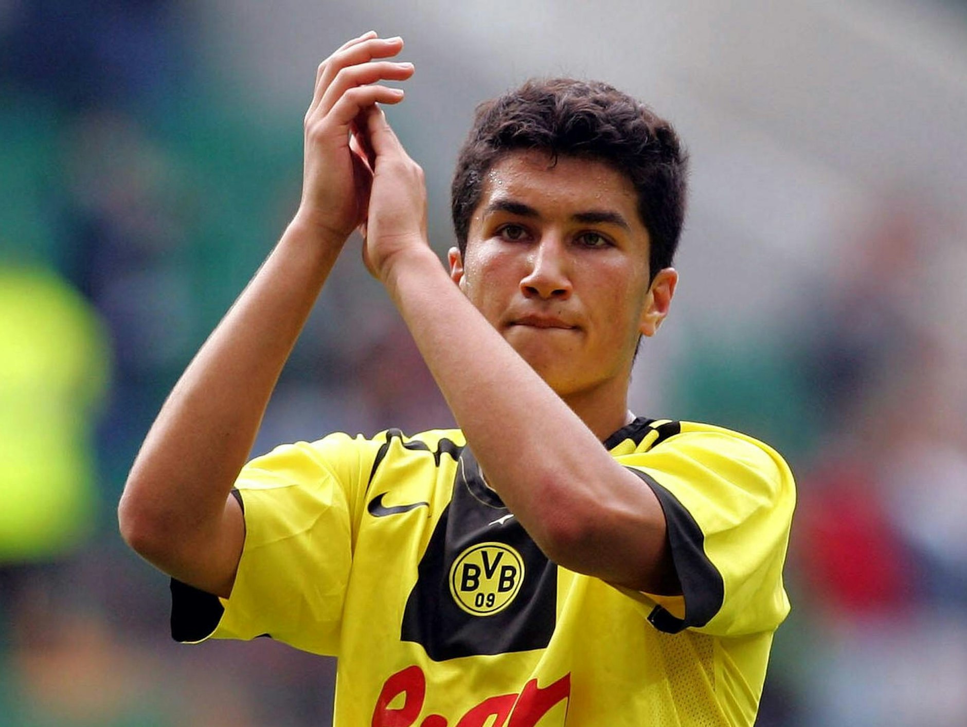 Nuri Sahin 2005 im Trikot von Borussia Dortmund.
