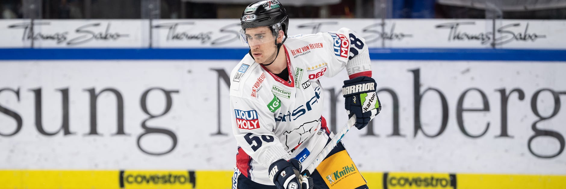 Ryan McKiernan wechselte vor der Saison von der Düsseldorfer EG zu den Eisbären. 