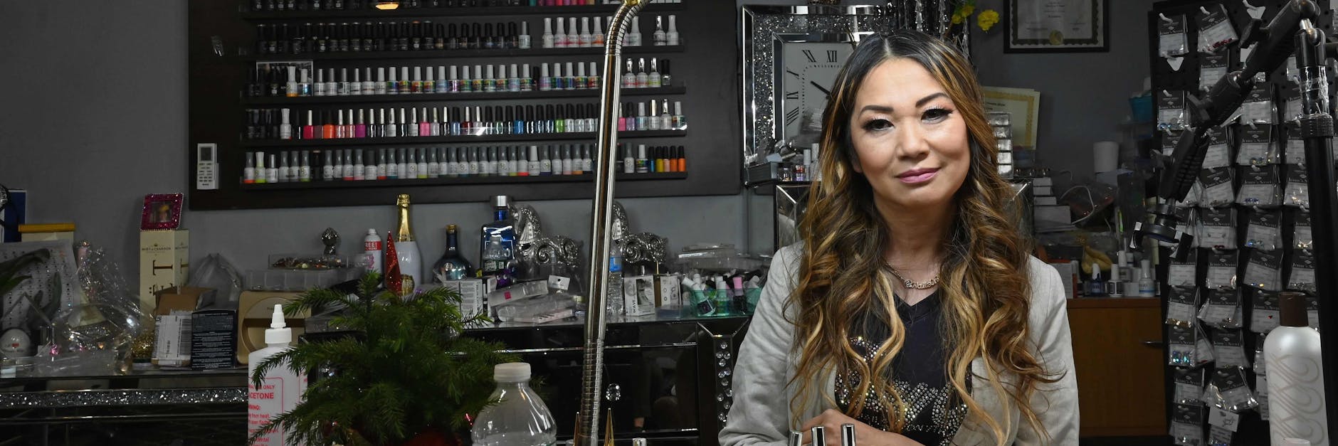 Jenny Bui in einem ihrer zwei Studios in New York, inzwischen hat sie 20 Angestellte.