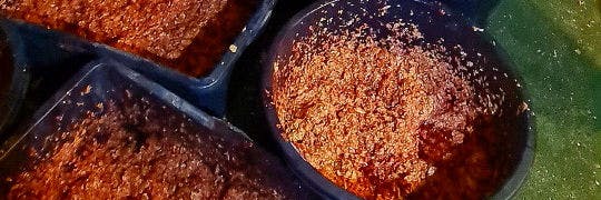 In diesen Rührschüsseln panschte die Bande den illegalen Stoff zusammen.