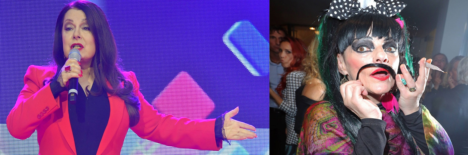 Die beiden so unterschiedlichen Legenden Marianne Rosenberg (l.) und Nina Hagen sind beide Kult.