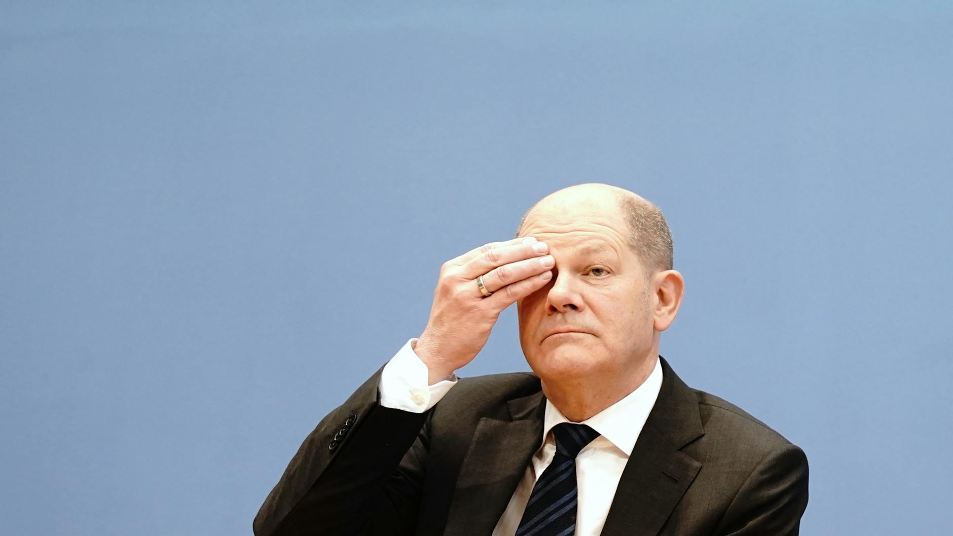 Olaf Scholz greift zu drastischen Formulierungen.