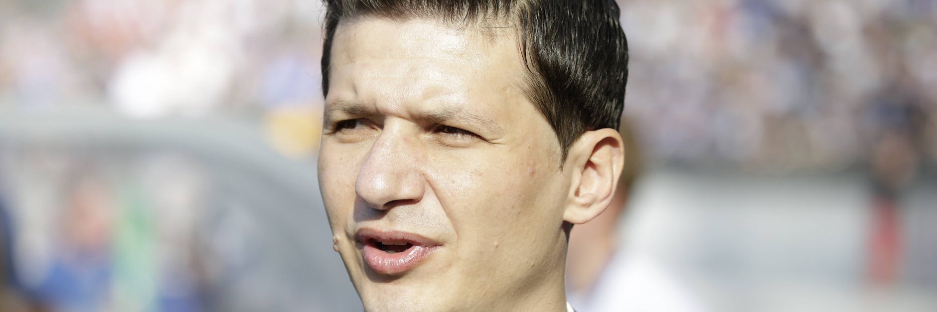 Na, erkannt? Marko Pantelic mit gepflegtem Kurzhaarschnitt.