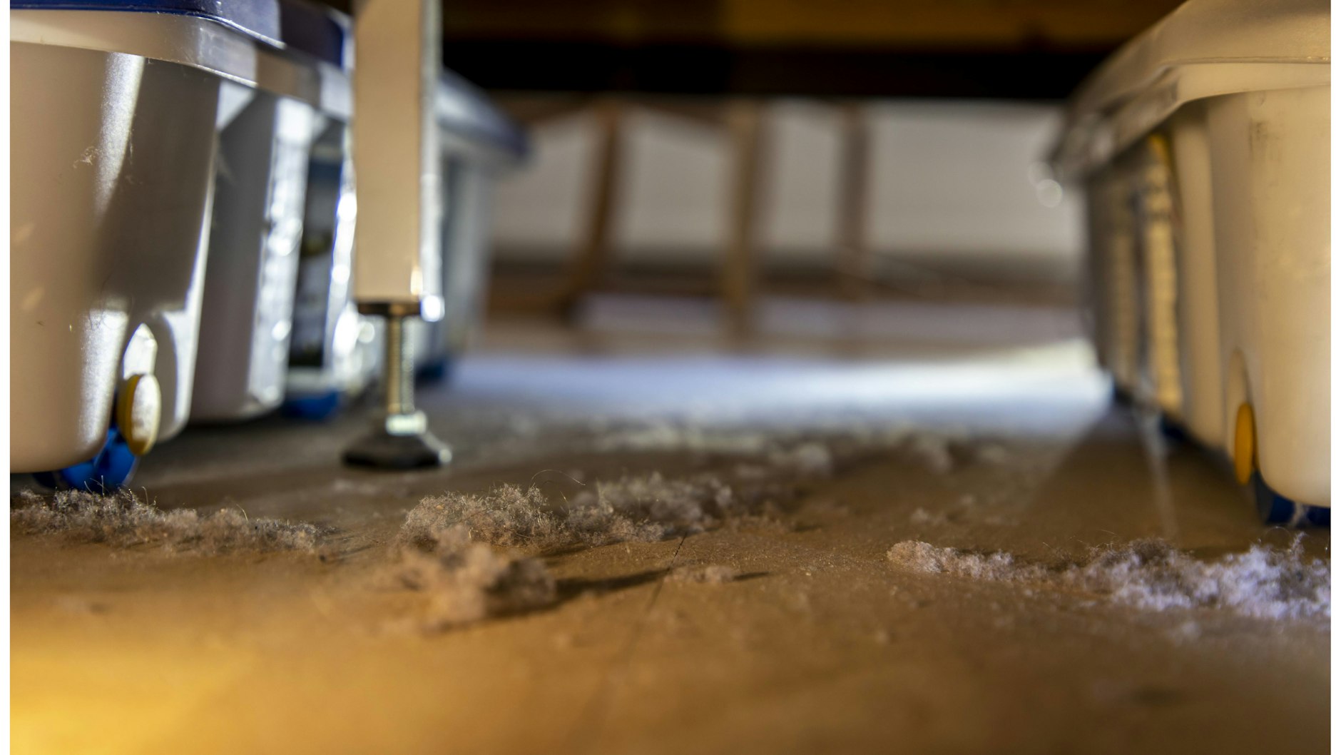In Quarantäne-Zeiten bleibt einmal Zeit den Staub unterm Bett zu saugen. Die Arbeit bleibt jedoch in den meisten Haushalten bei den Frauen hängen.&nbsp;