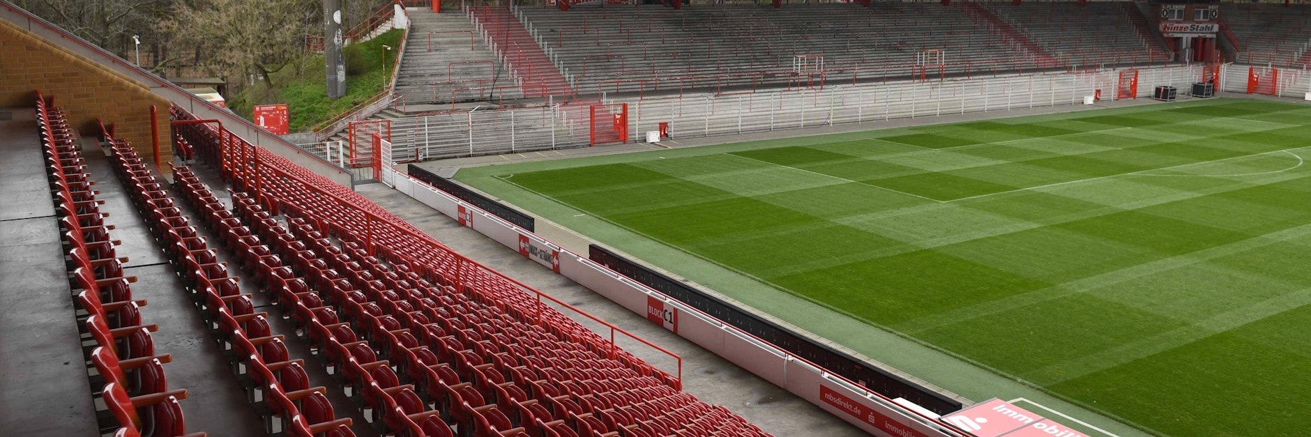 Verwaist: das Stadion An der Alten Försterei
