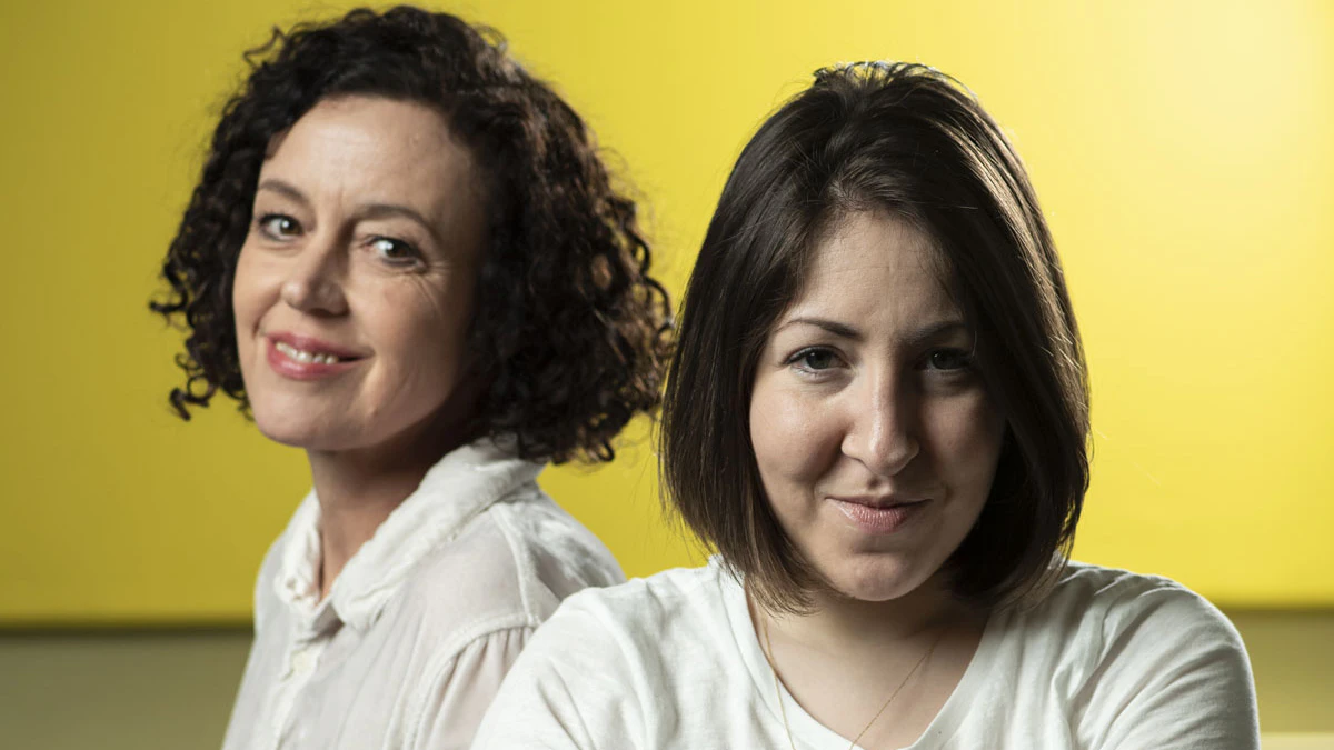 Maria Schrader und Deborah Feldman