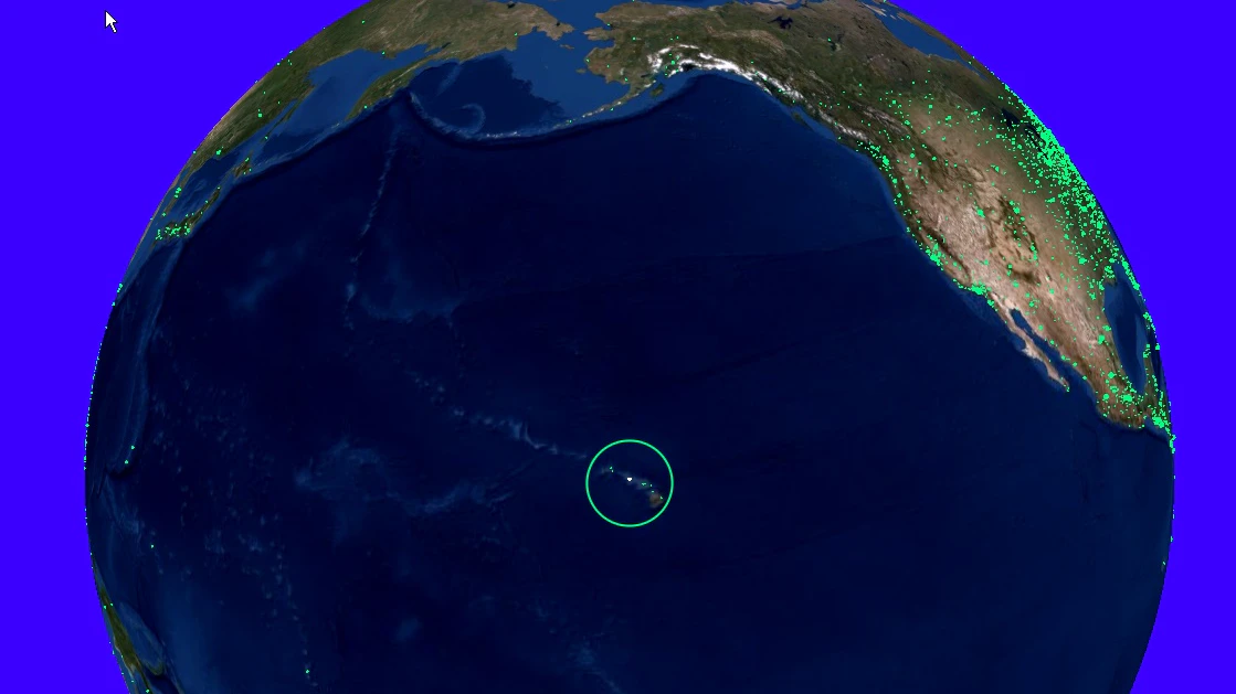 Signale aus dem Pazifik: Wind-, Wellen- und Wetterbericht aus Hawaii.