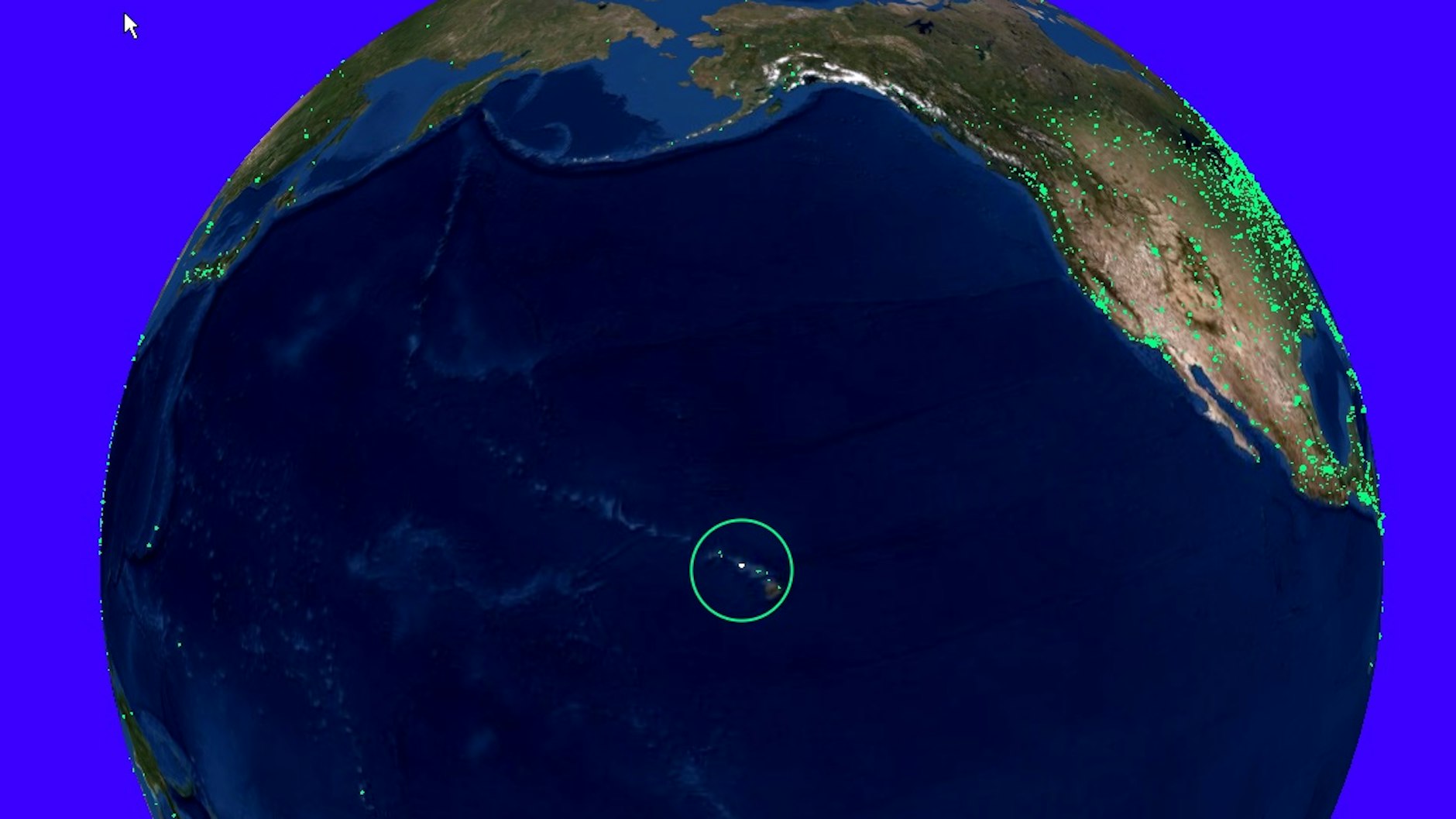 Signale aus dem Pazifik: Wind-, Wellen- und Wetterbericht aus Hawaii.